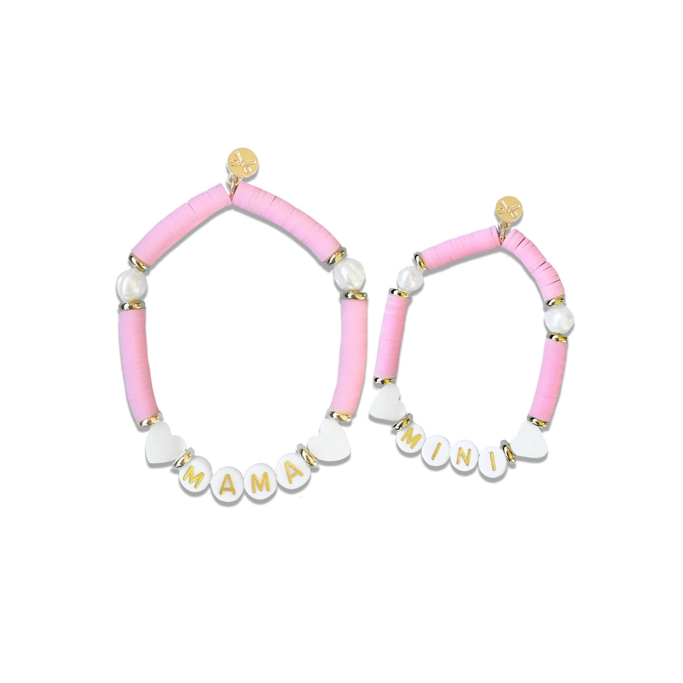 Mama & Mini Pink Bracelet Gift Set image number 1