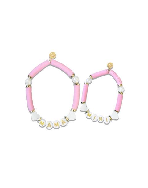 Mama & Mini Pink Bracelet Gift Set