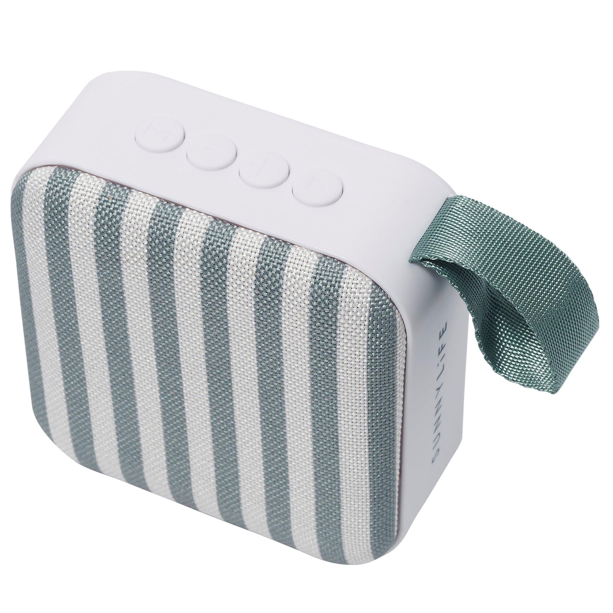 Portable Travel Speaker: Vacay Olive Stripe image number 4