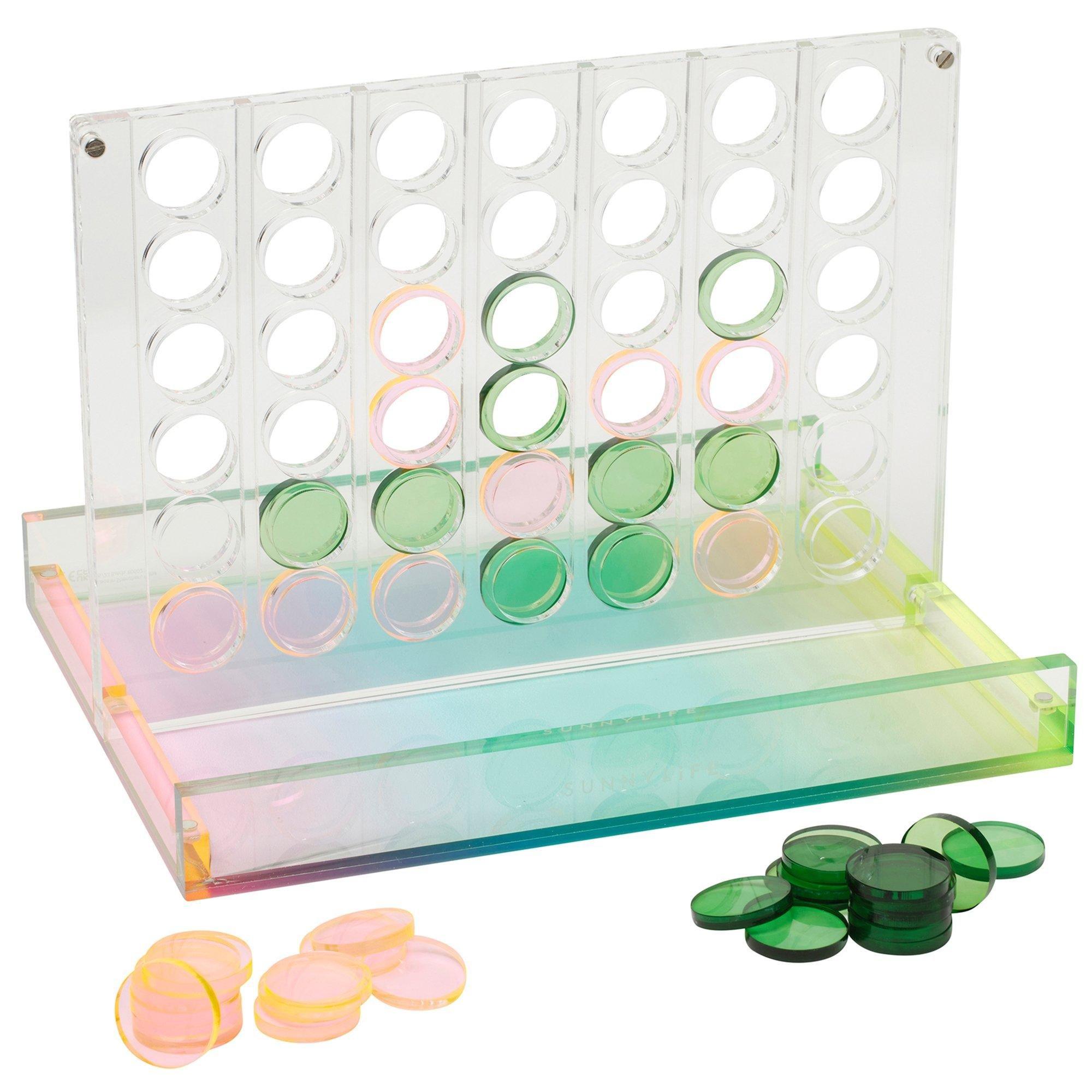 Lucite 4-In-A-Row - Ombre Sherbert