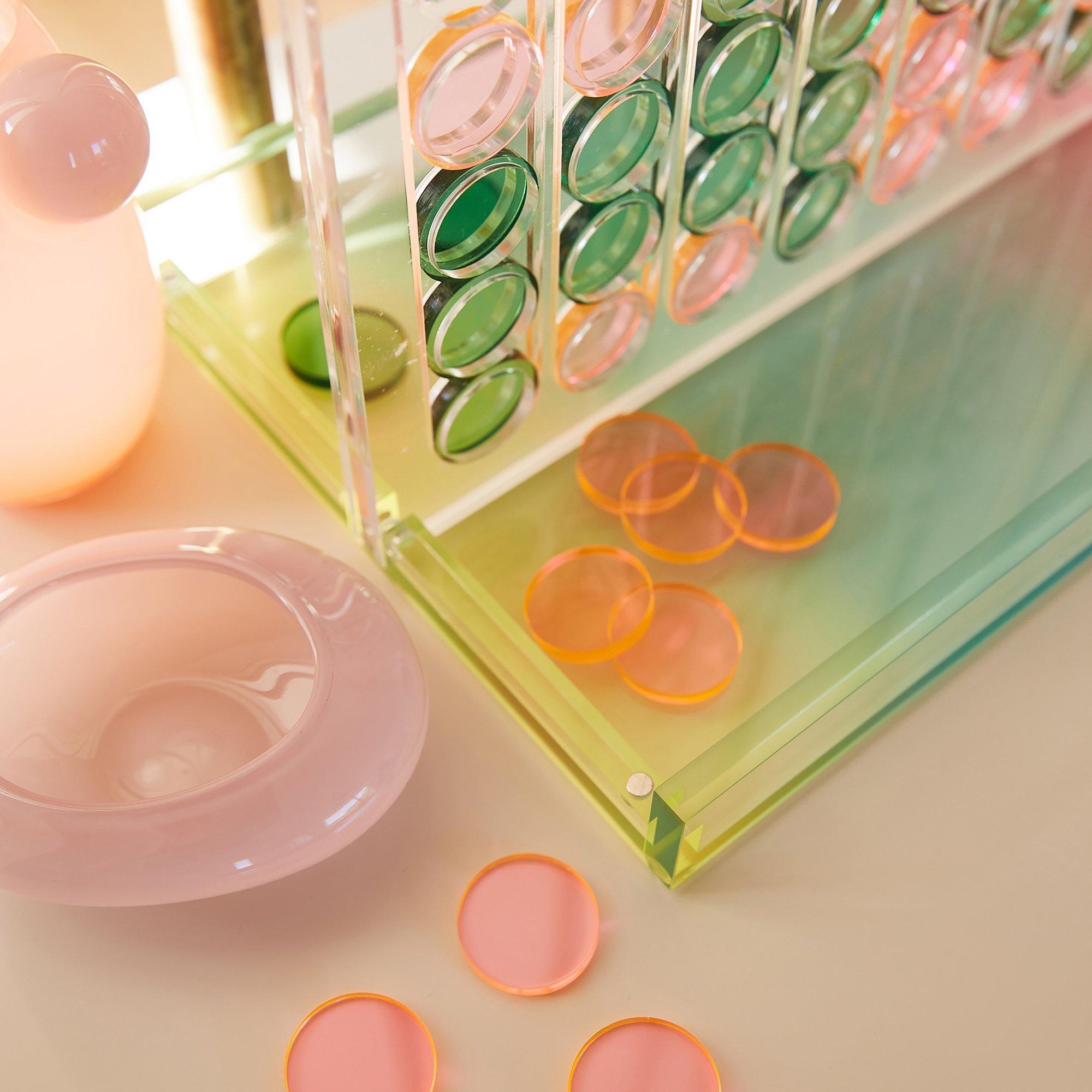 Lucite 4-In-A-Row - Ombre Sherbert image number 4