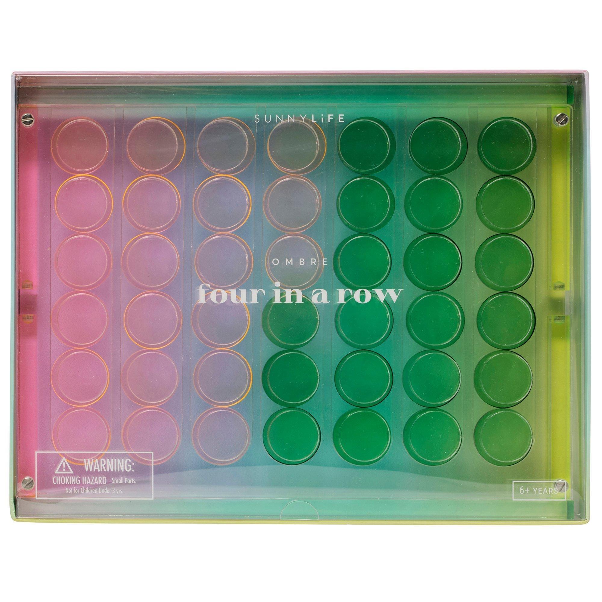 Lucite 4-In-A-Row - Ombre Sherbert image number 1
