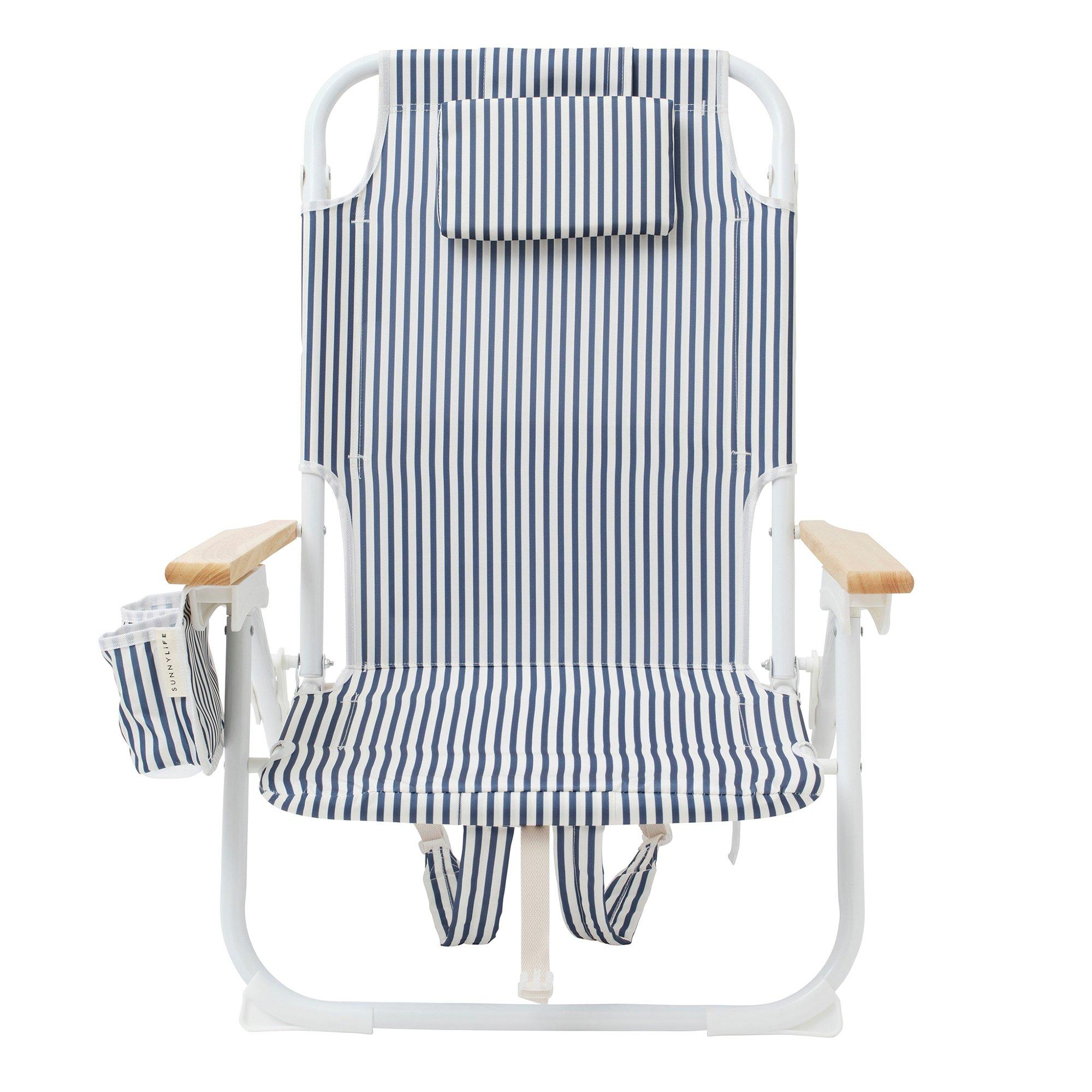 Luxe Beach Chair: The Resort Coastal Blue image number 2