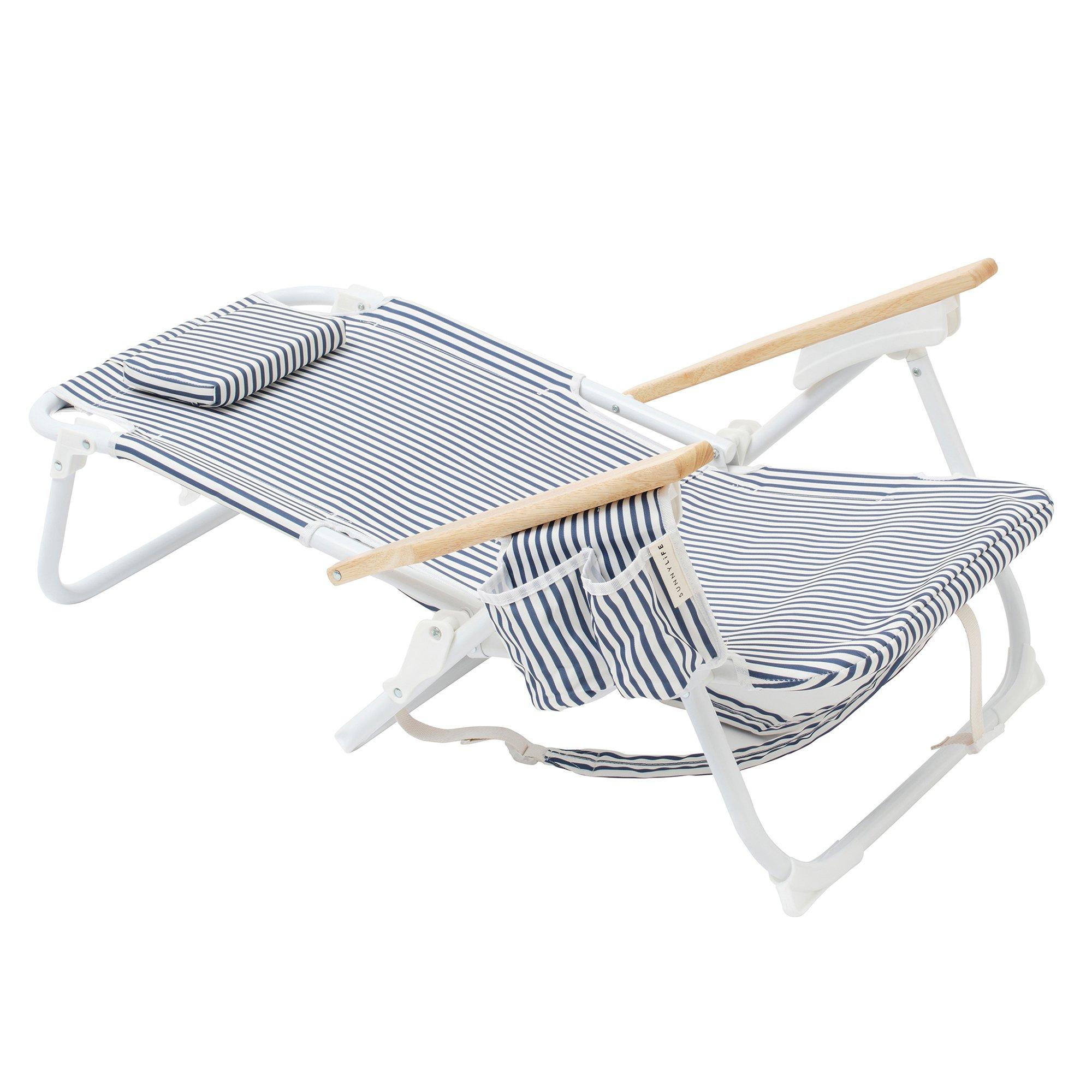 Luxe Beach Chair: The Resort Coastal Blue image number 3