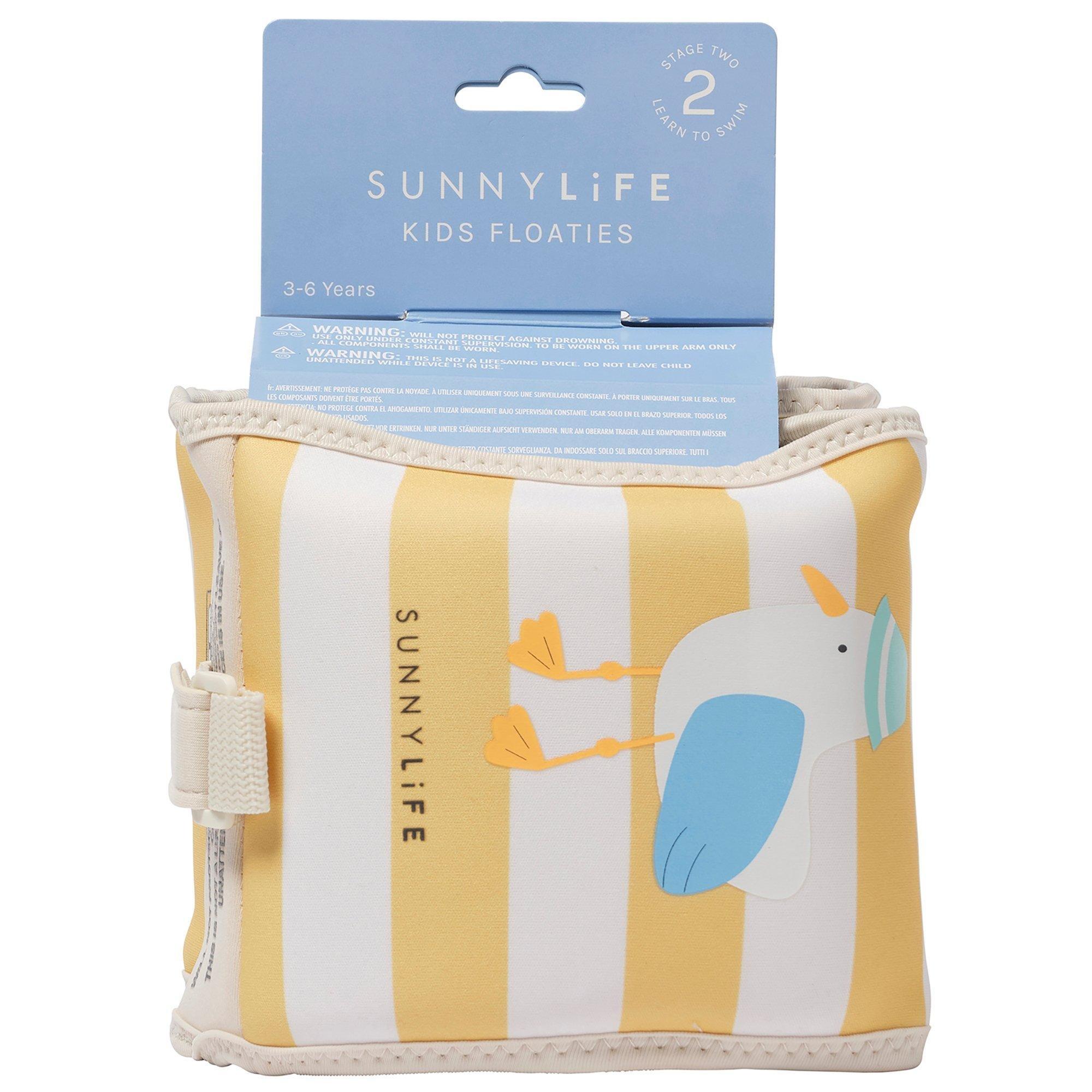 Kids Floaties: Sid The Seagull - Mustard Stripe image number 1