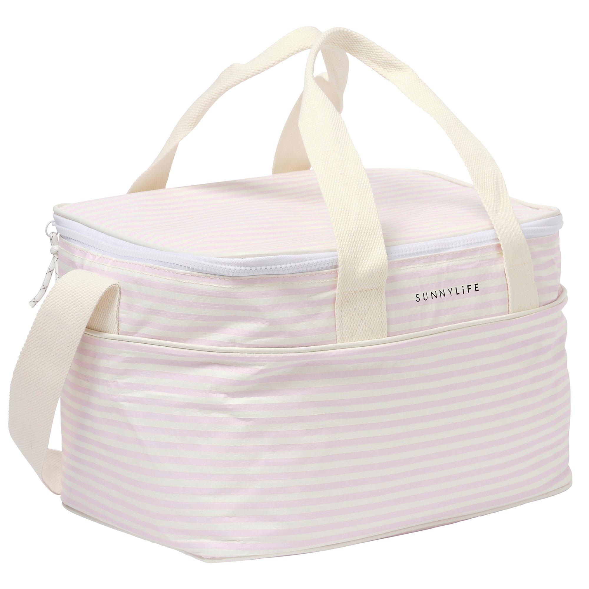 Light Cooler Bag - Lazy Days Pink Stripe image number 1