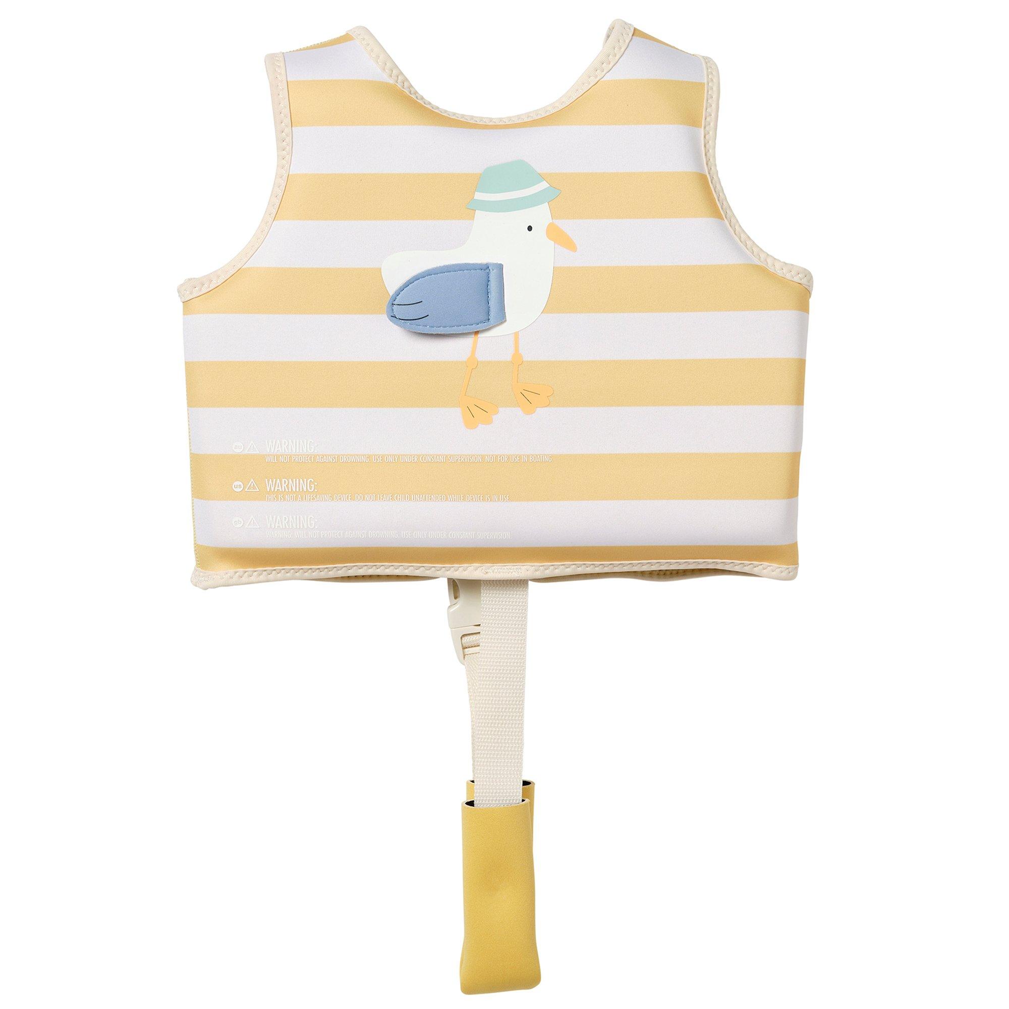 Kids Swim Vest: Sid The Seagull (Age 2-3) image number 1