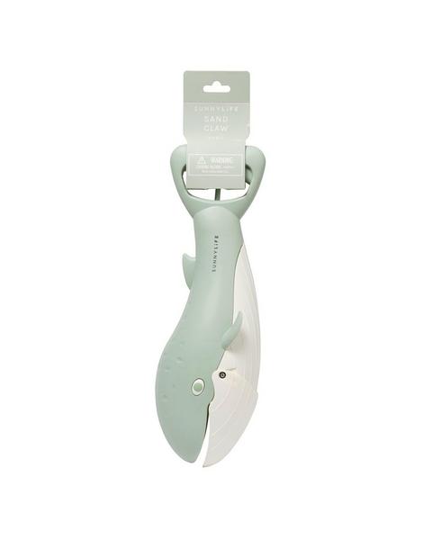 Sand Claws Scoop Toy: Whale - Green