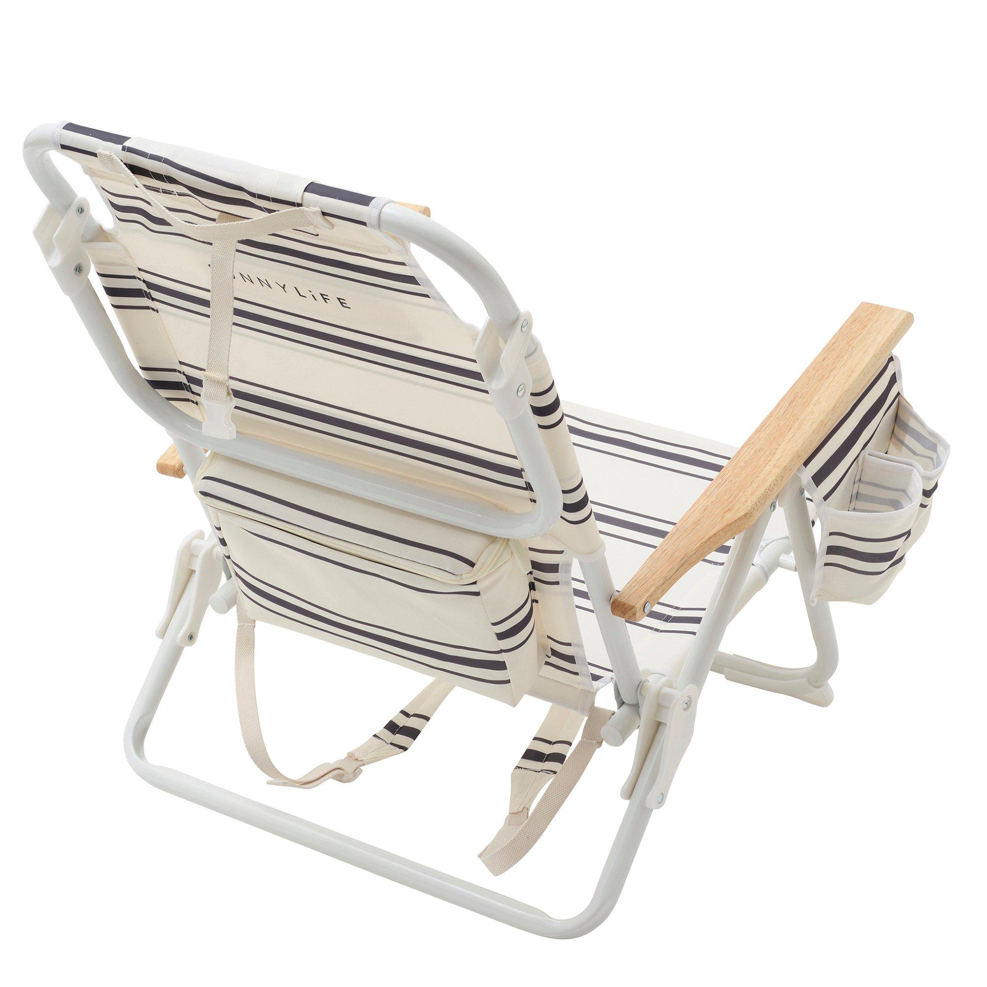 Deluxe Beach Chair: Casa Fes Stripe image number 2