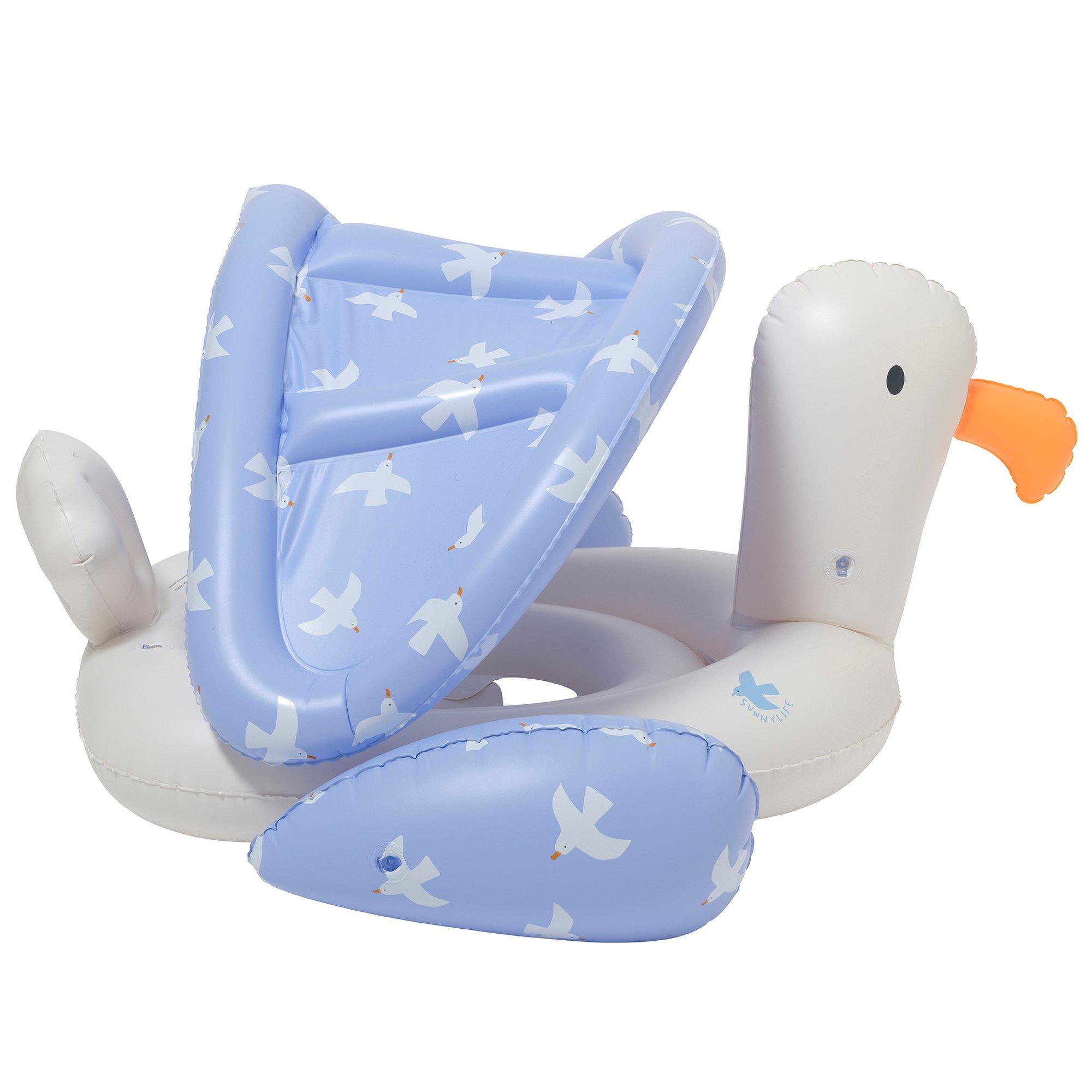 Baby Float: Sid The Seagull - Blue image number 3