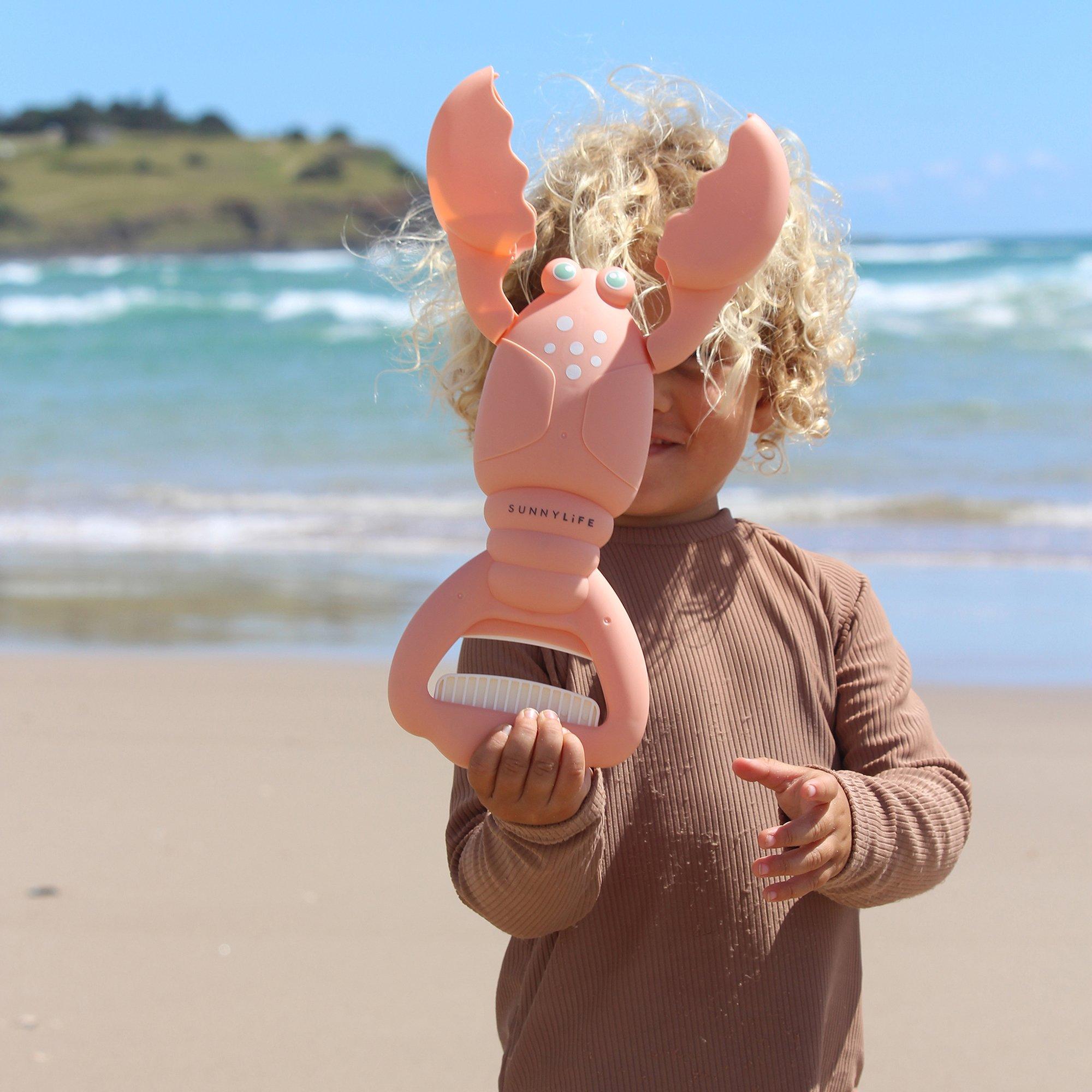 Sand Claws Scoop Toy: Lobster Coral image number 4