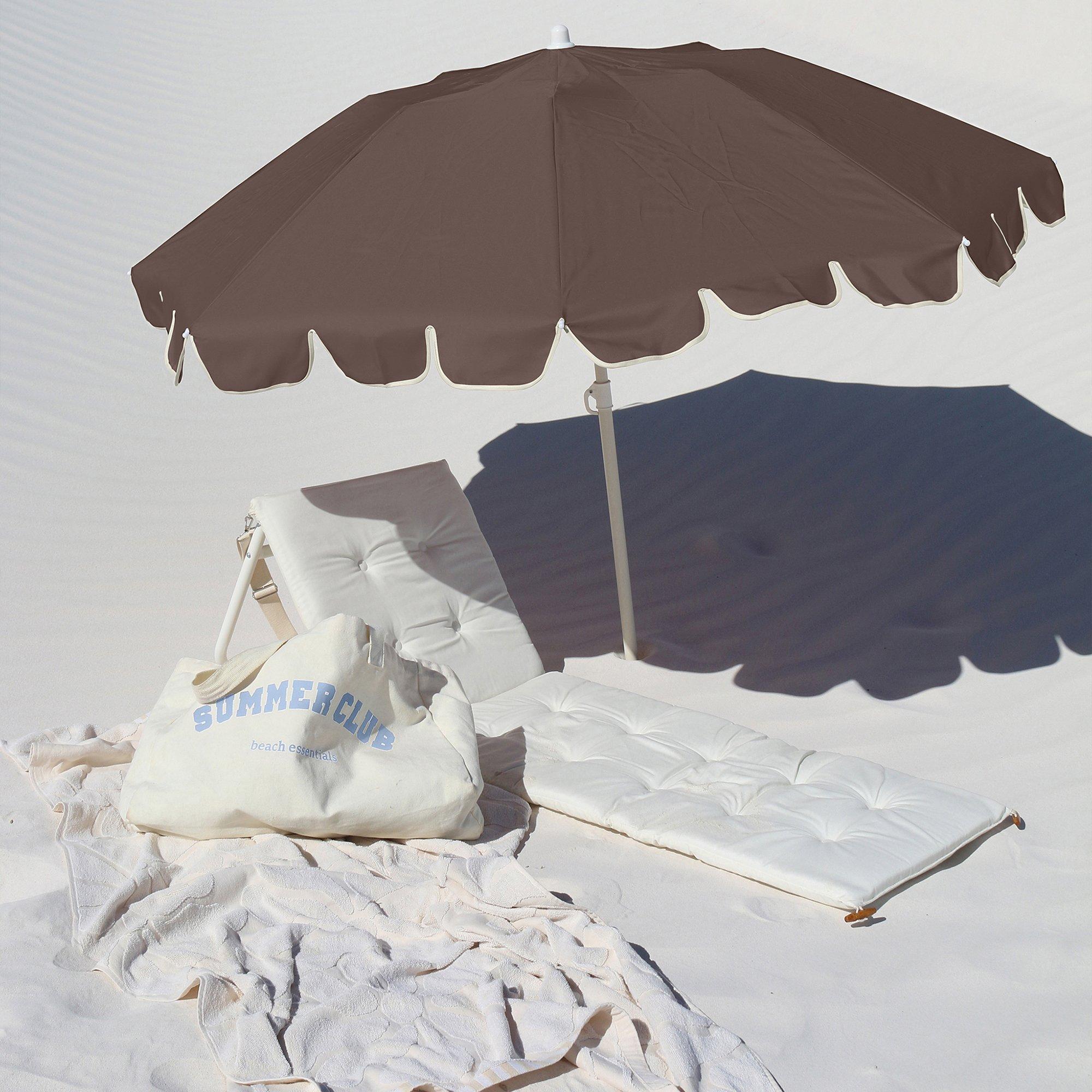 Compact Beach Umbrella: Rustico Driftwood image number 2
