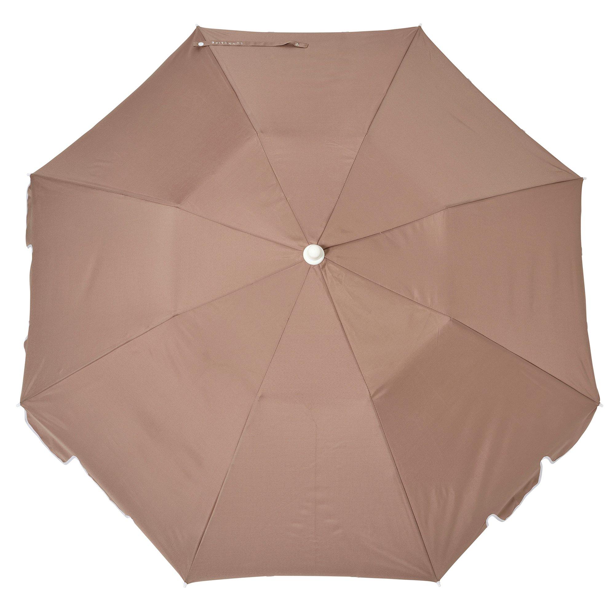 Compact Beach Umbrella: Rustico Driftwood image number 4