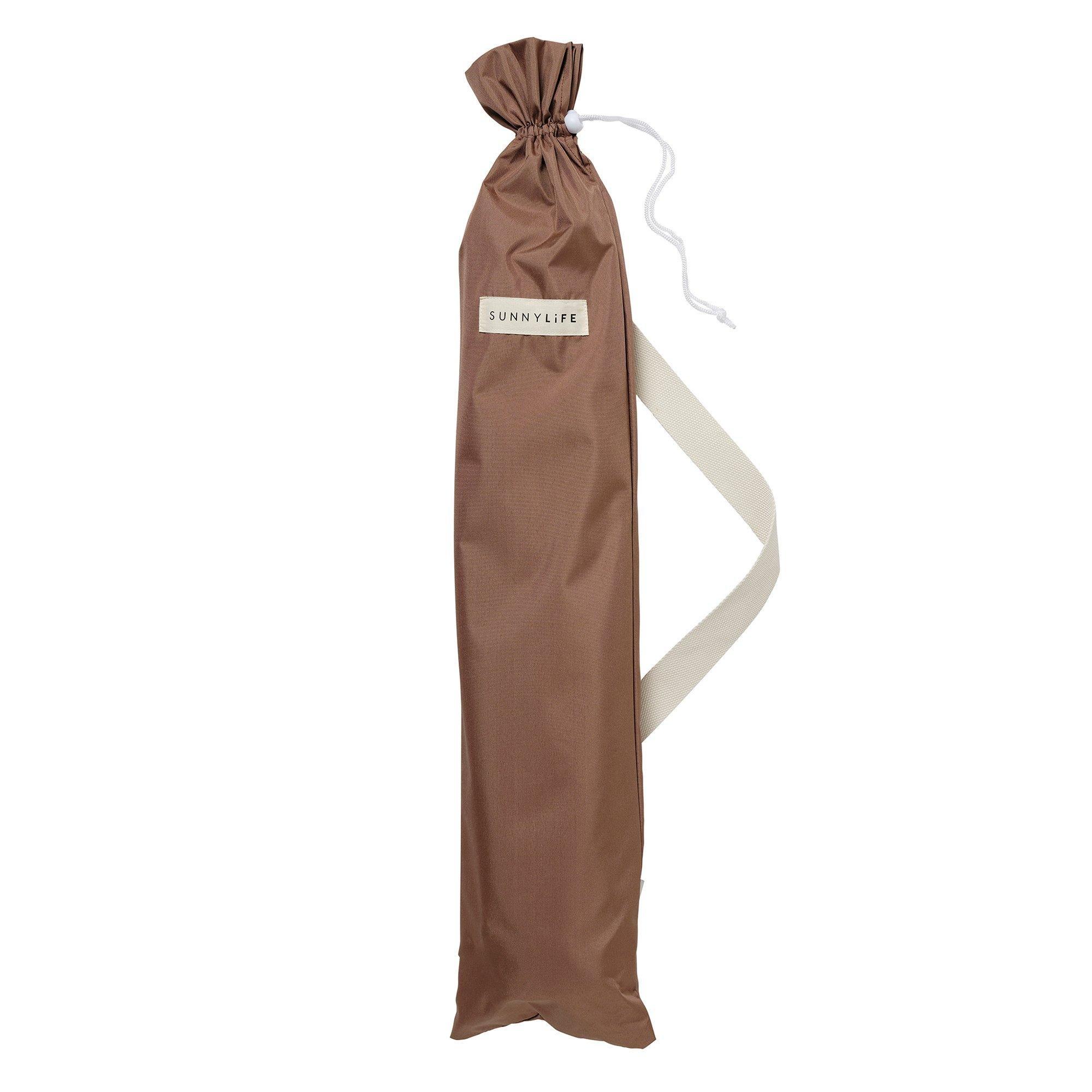 Compact Beach Umbrella: Rustico Driftwood image number 1