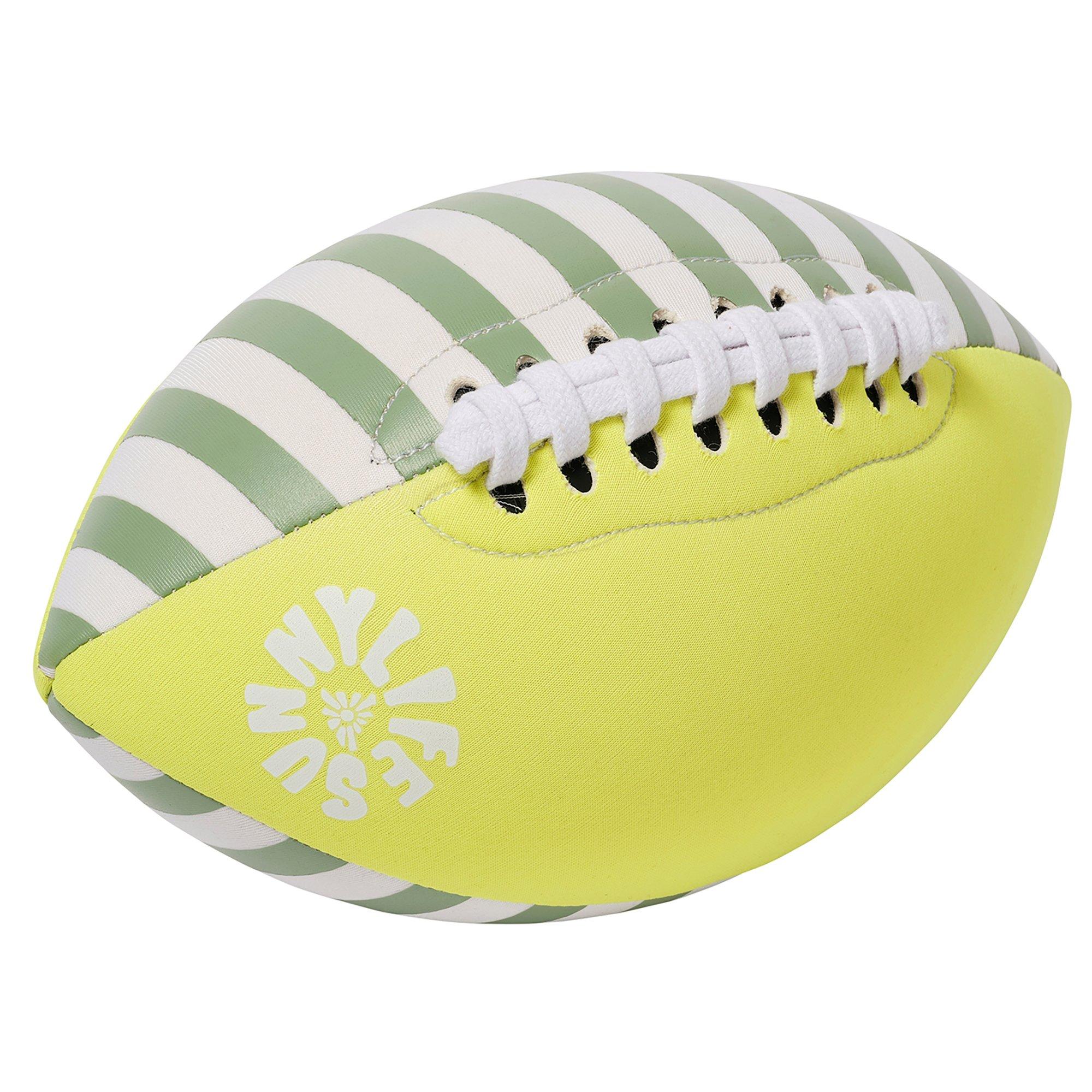 Neoprene Football: Tides Out Citrus