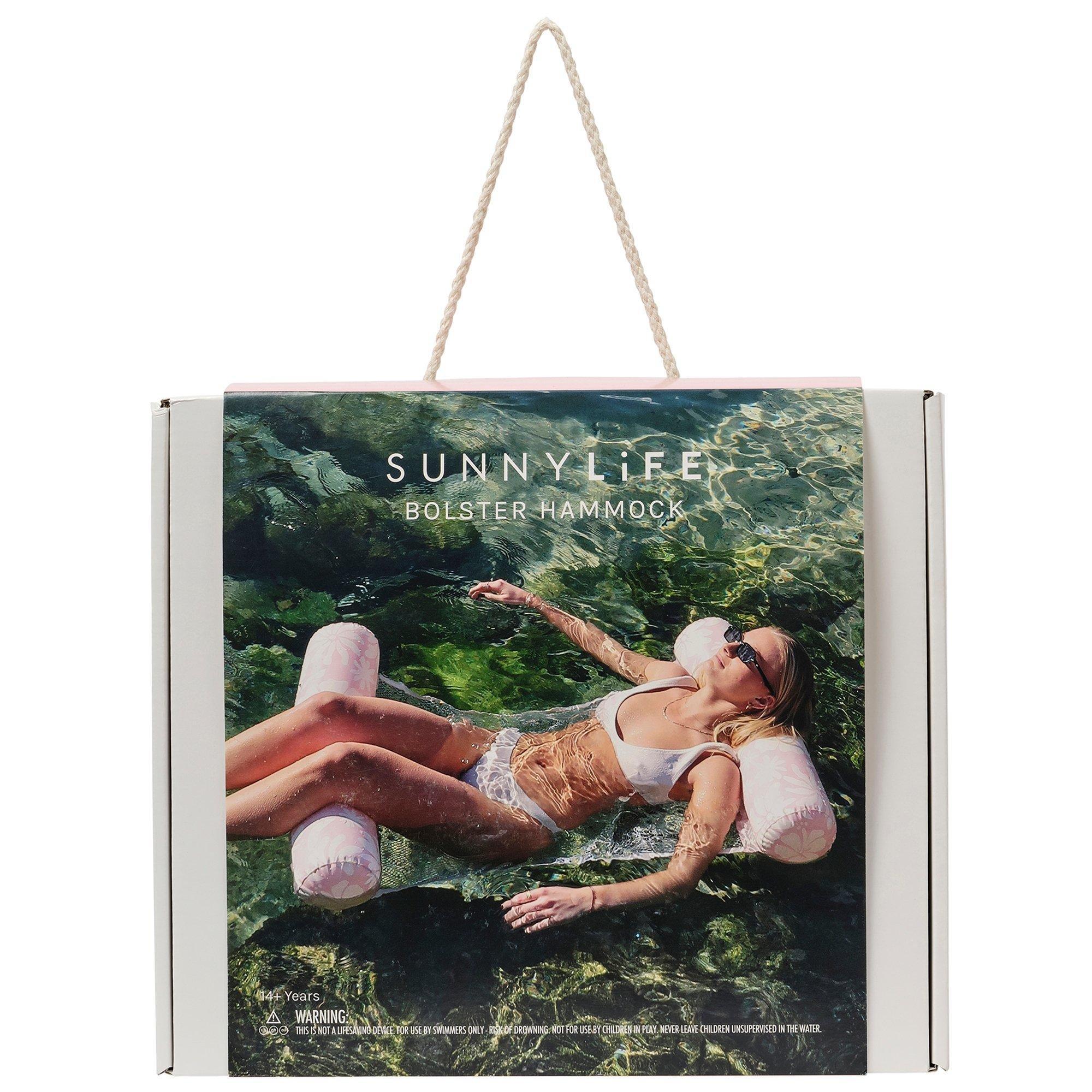 Hammock Pool Float: Pink Floral image number 1