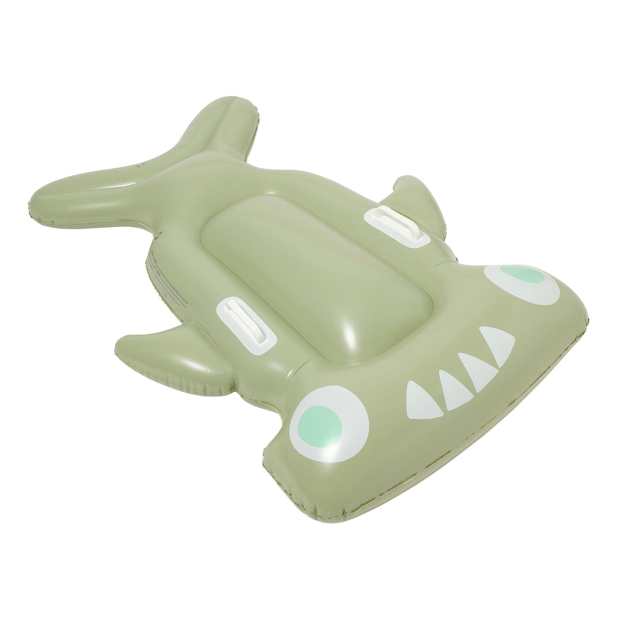 Kids Lie-On Float: Salty The Shark - Khaki