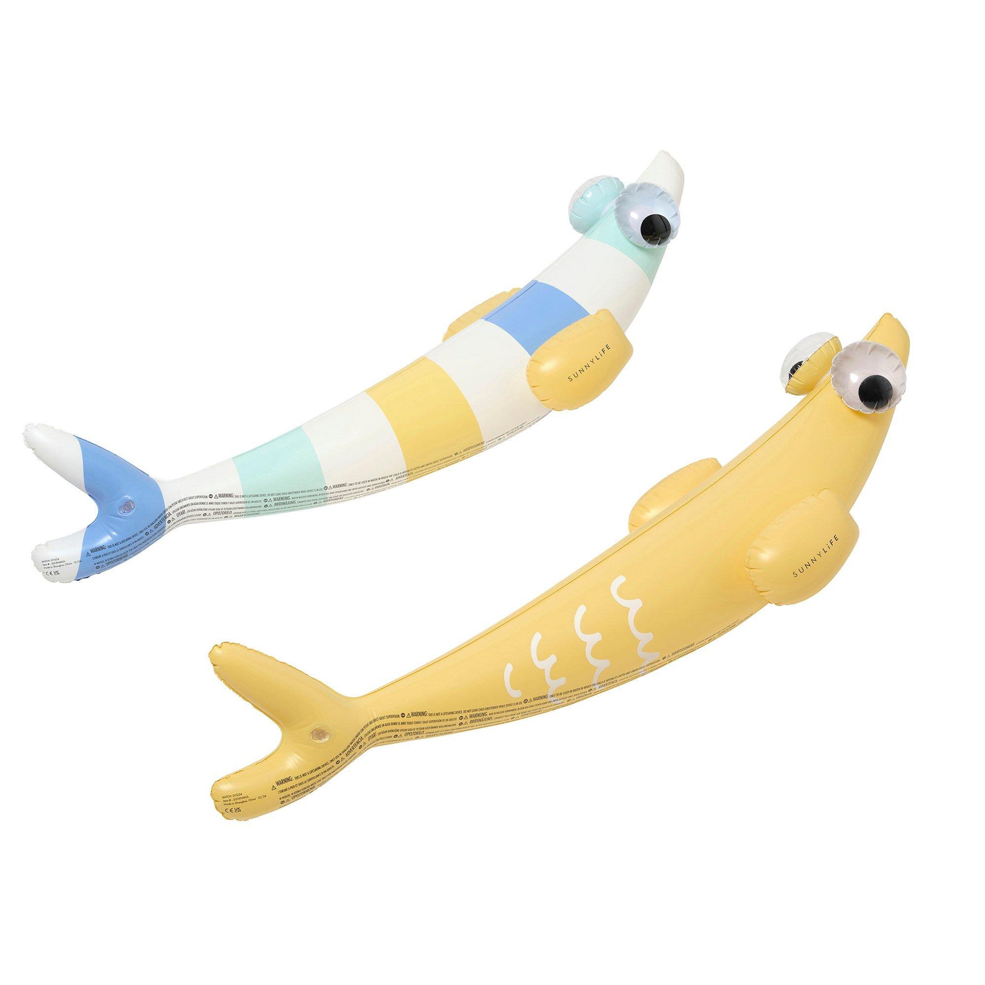 Inflatable Pool Noodle: Finn the Fish (Set of 2) image number 3
