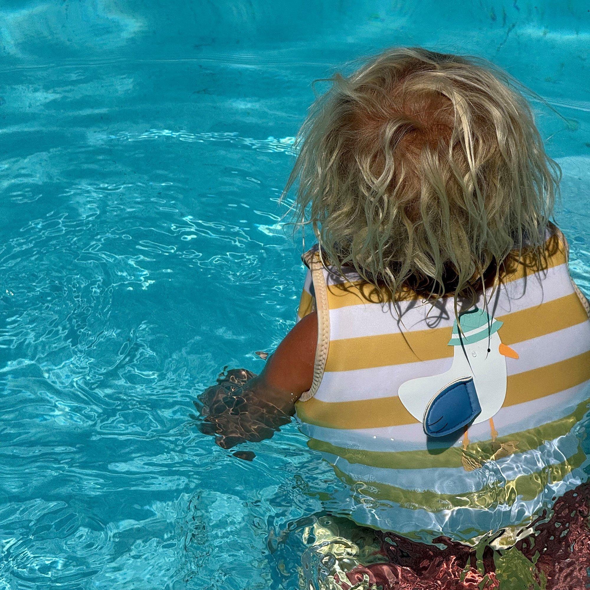 Kids Swim Vest: Sid The Seagull (Age 1-2) image number 4