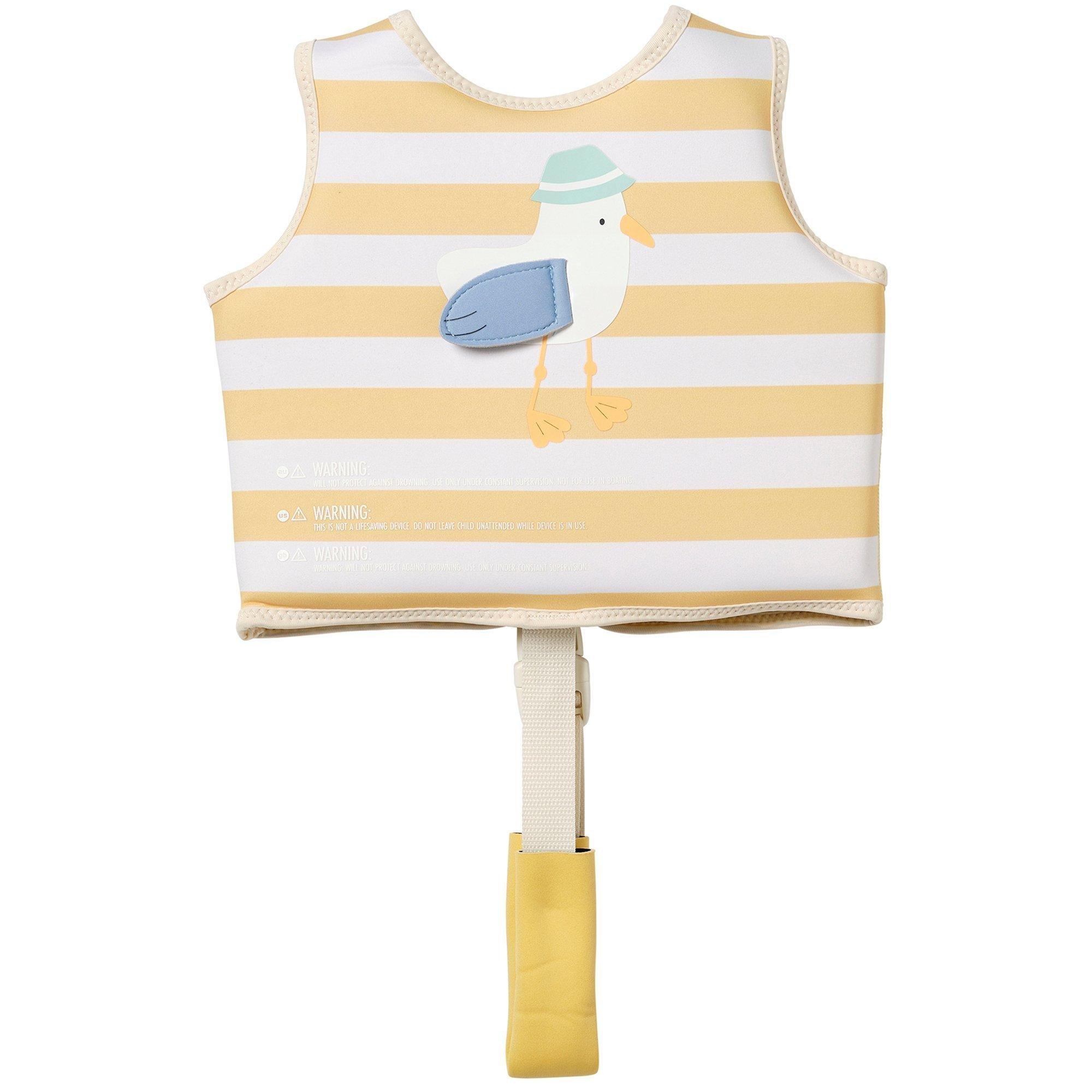 Kids Swim Vest: Sid The Seagull (Age 1-2) image number 1