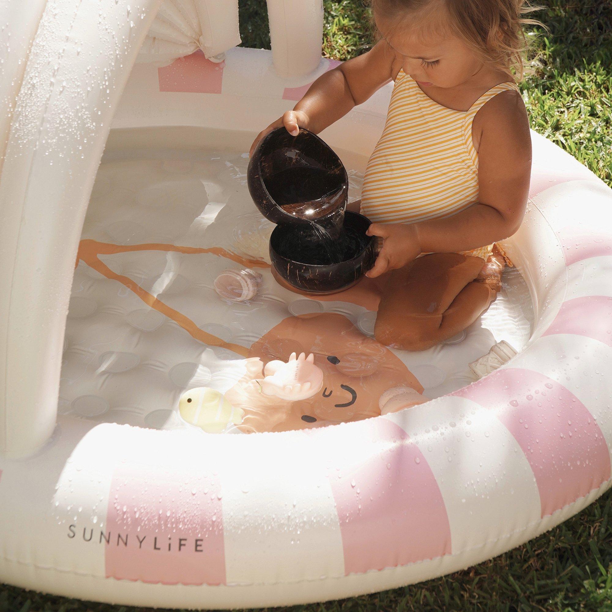 Inflatable Kiddie Pool: Cotton Candy Cherry image number 4