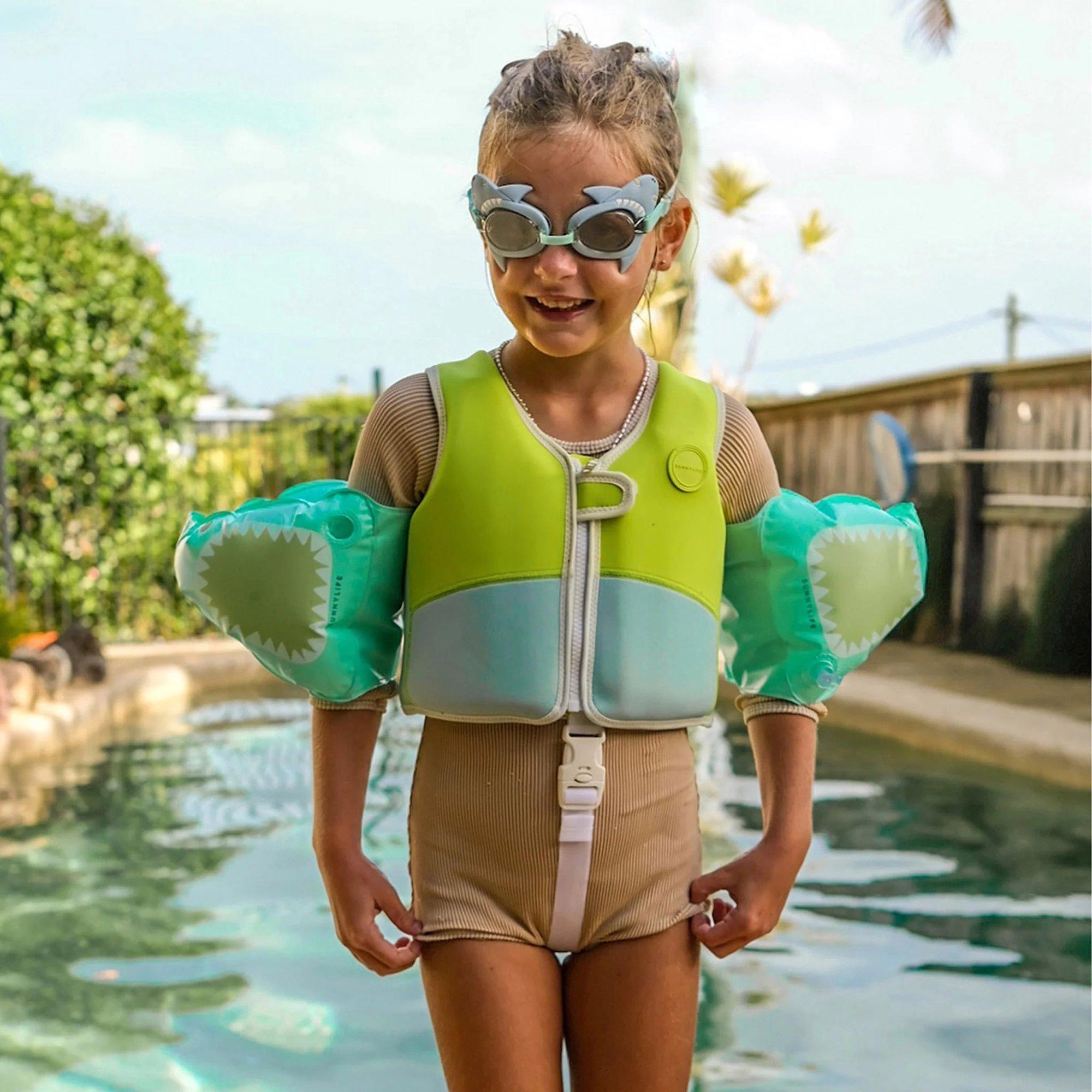 Mini Swim Goggles: Salty The Shark image number 2