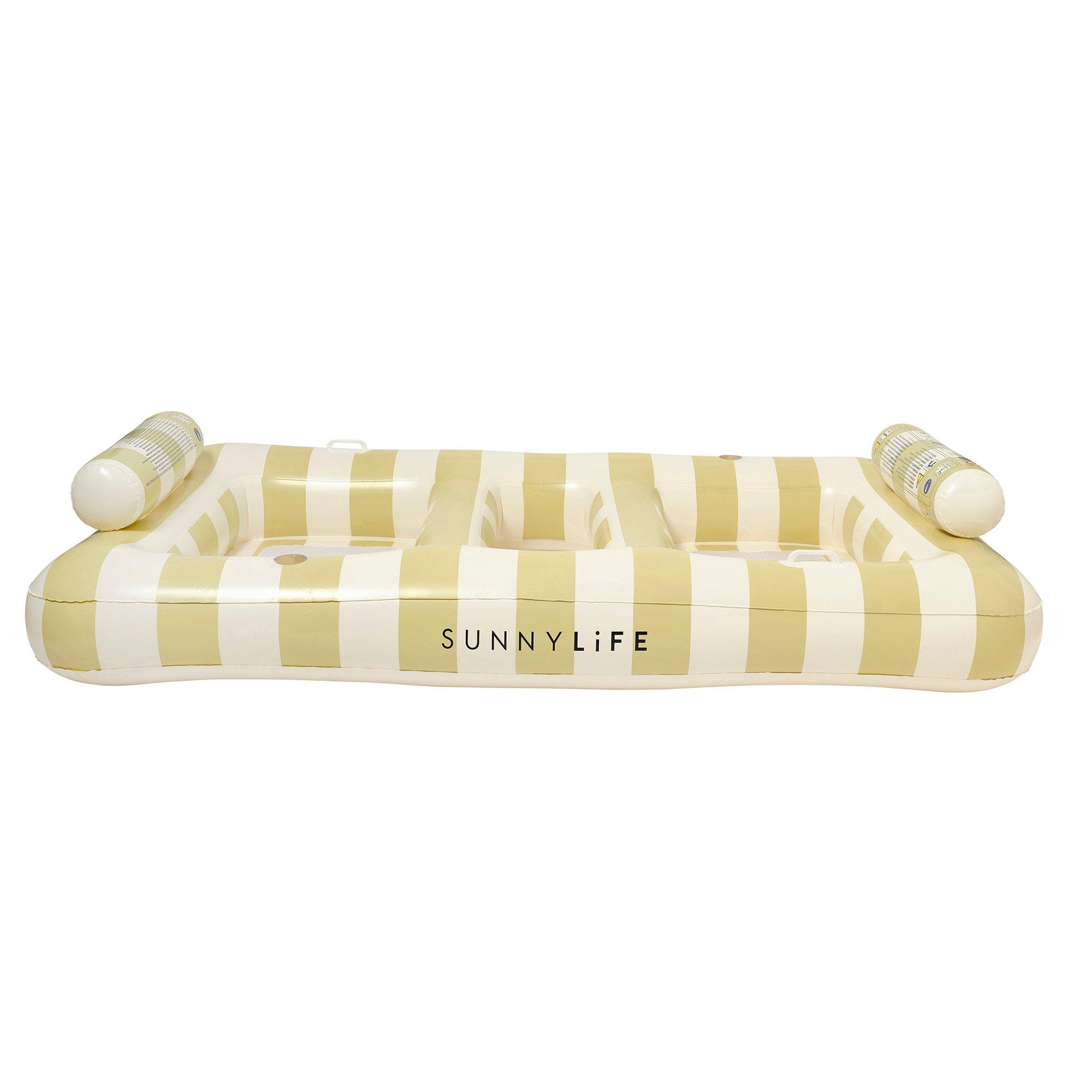 Luxe Twin Hammock Float: Casa Sand Stripe image number 4