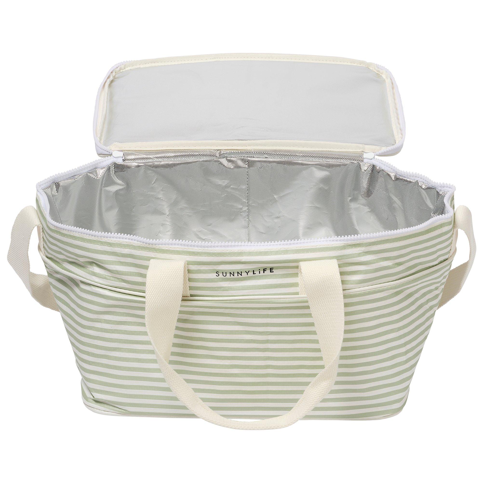 Light Cooler Bag - La Palma Sage Stripe image number 1