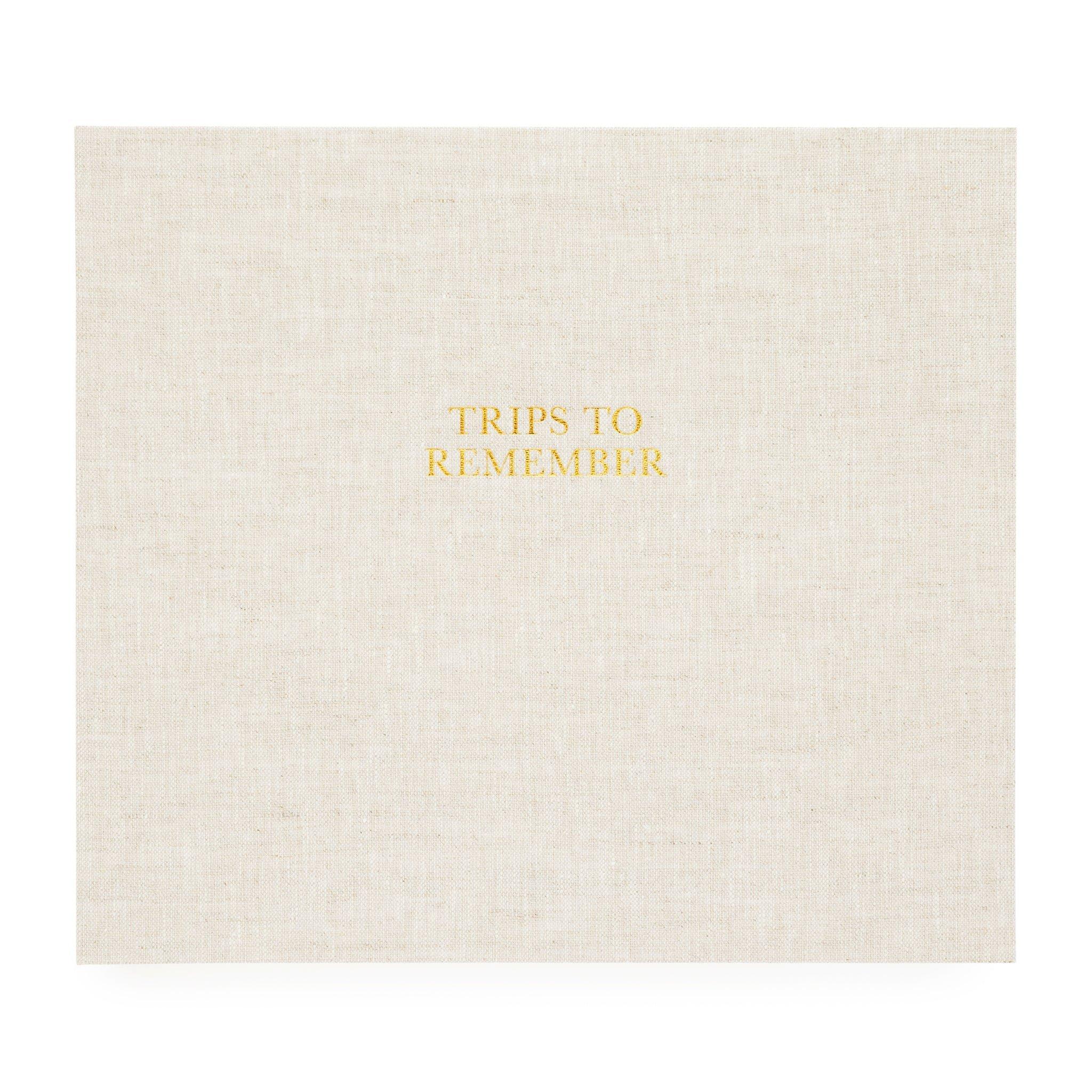 Trips to Remember Book - Flax