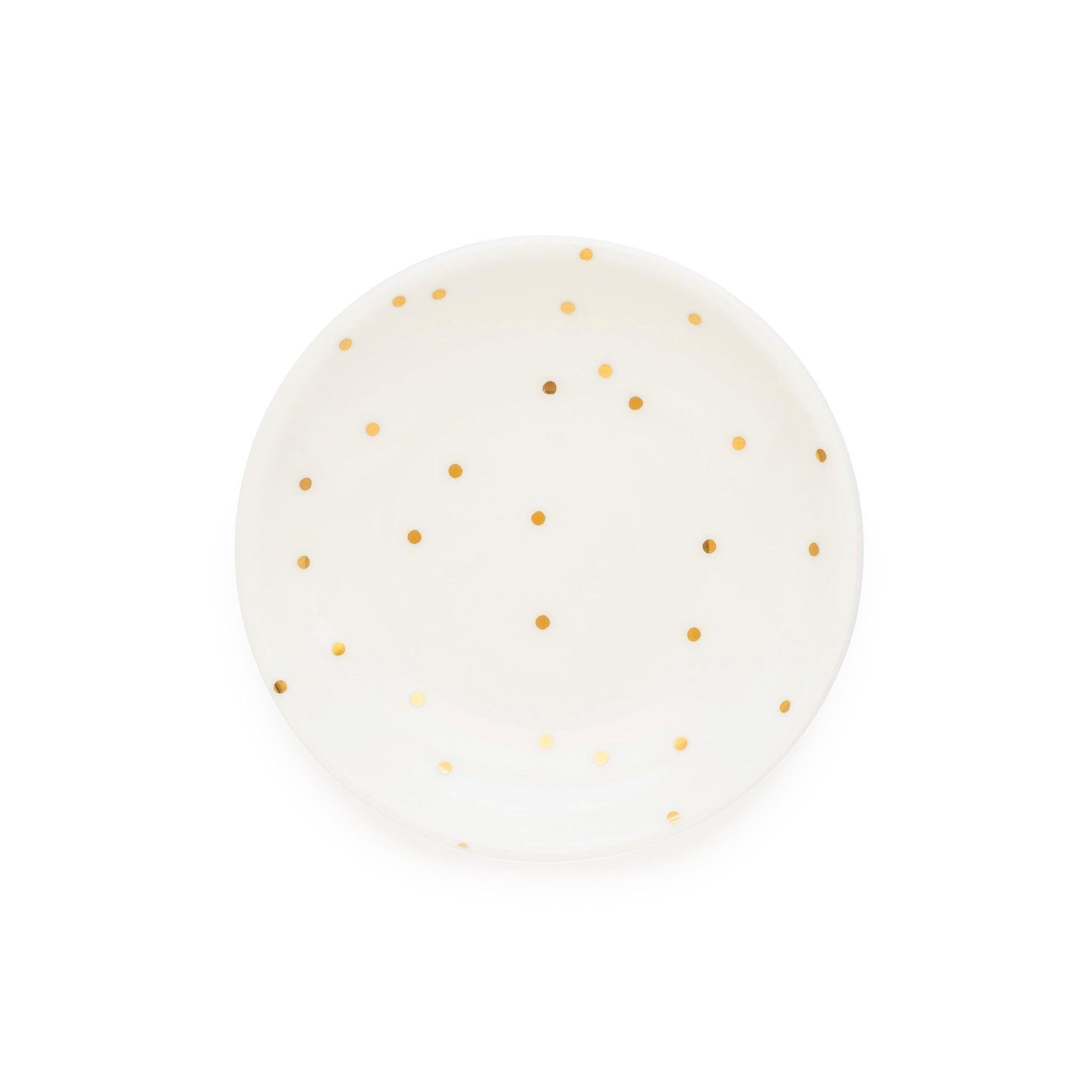 Round Scatter Dot Trinket Tray