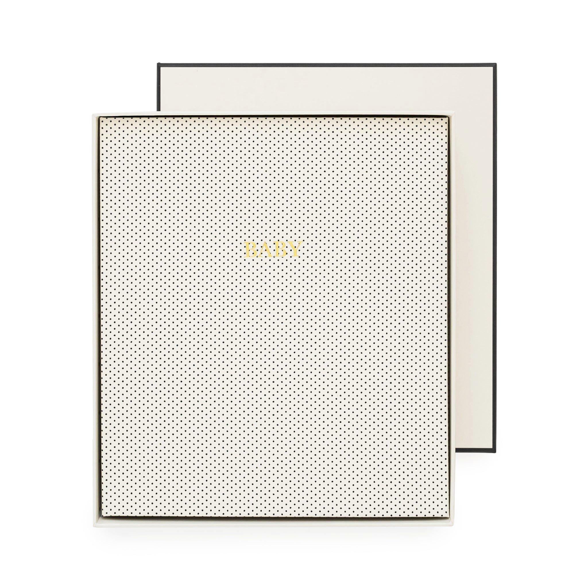 Cream and Black Pindot Baby Book image number 4