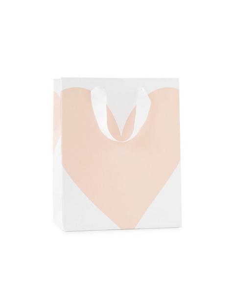 Pink Heart Gift Bag