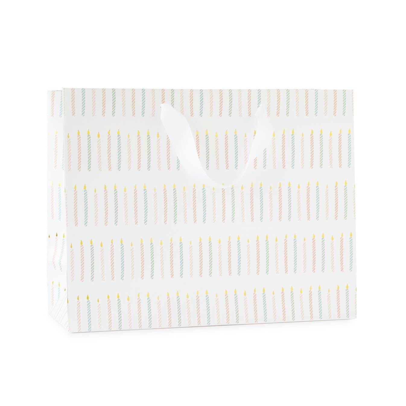Birthday Candles Large Gift Bag