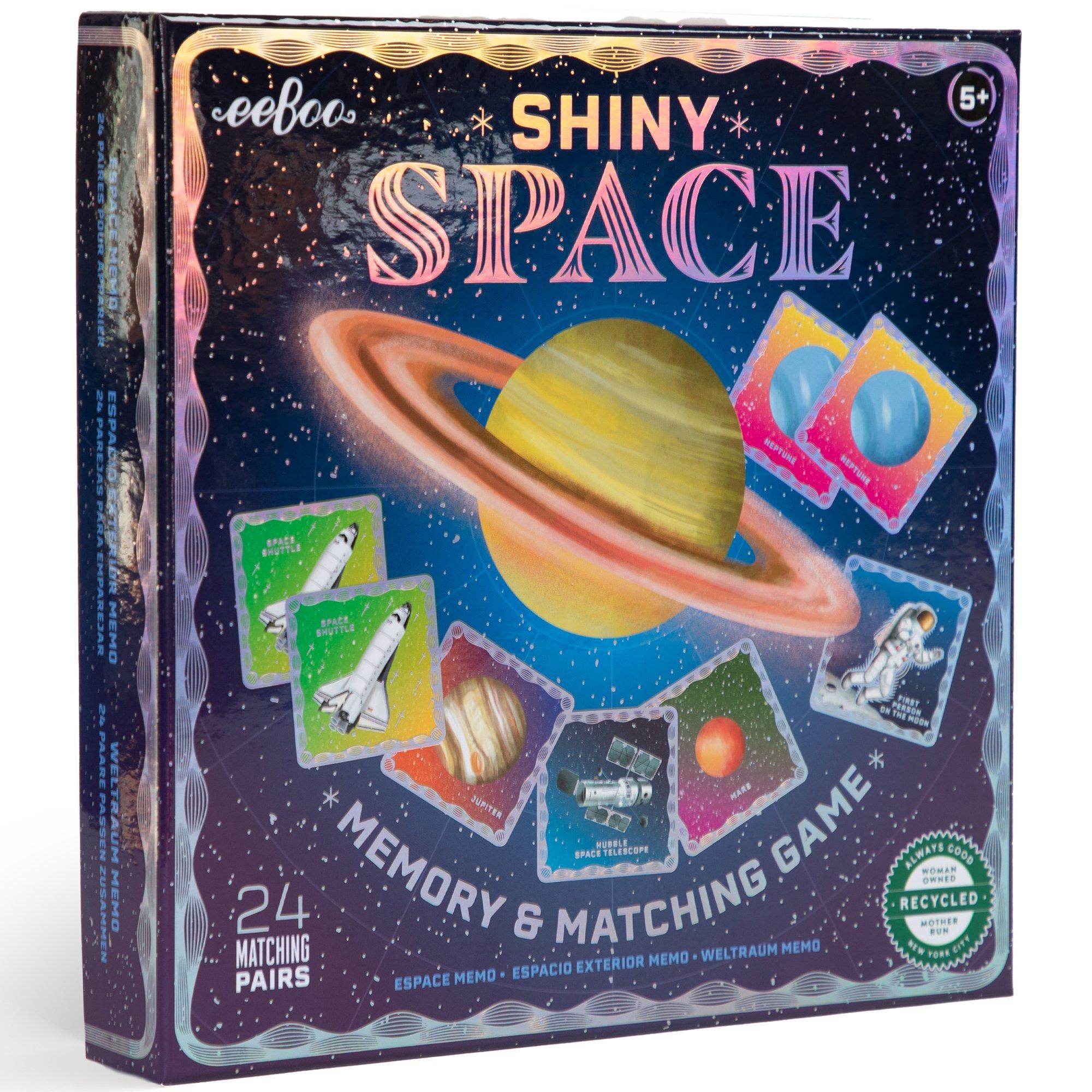 Memory & Matching Game: Shiny Space