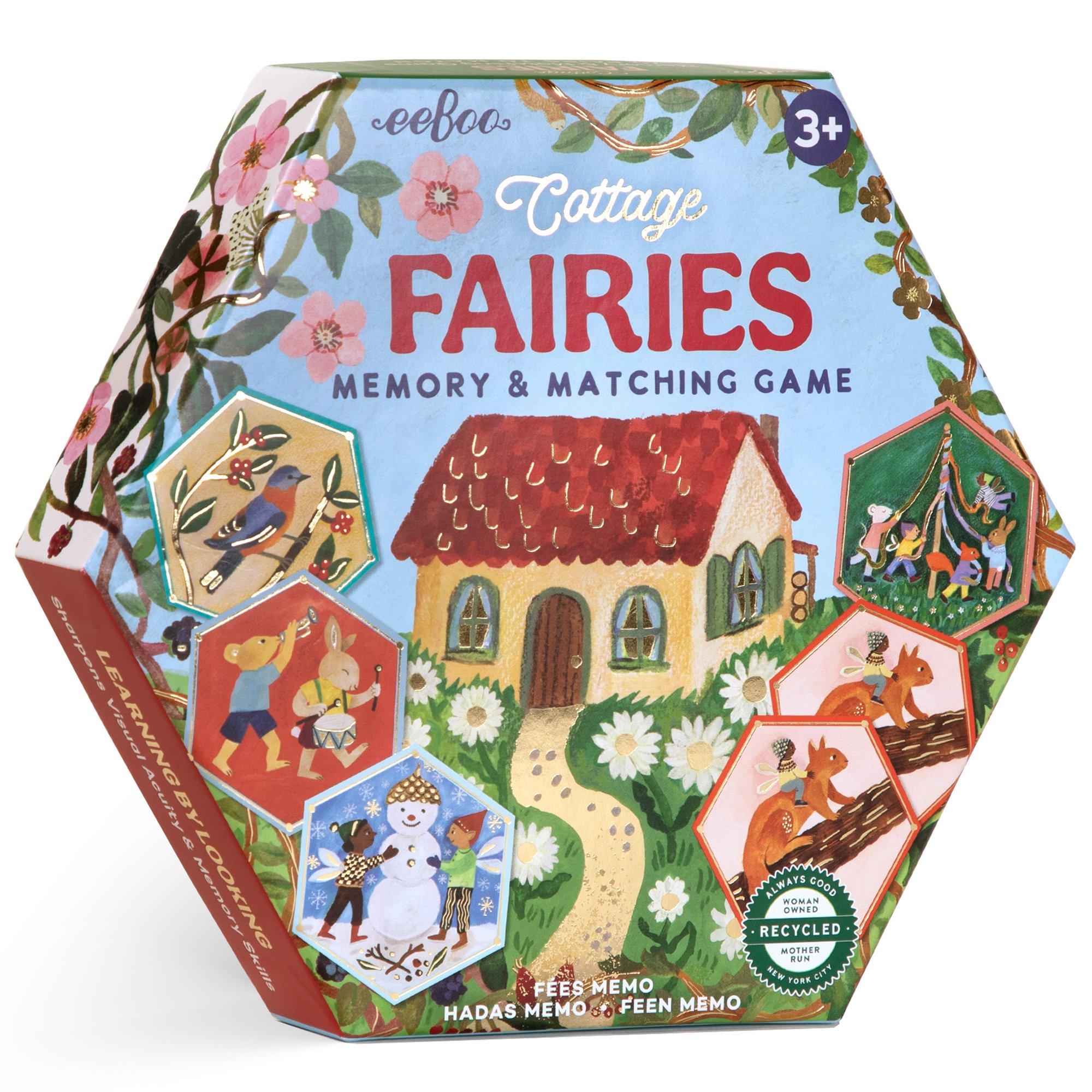 Memory & Matching Game: Cottage Fairies