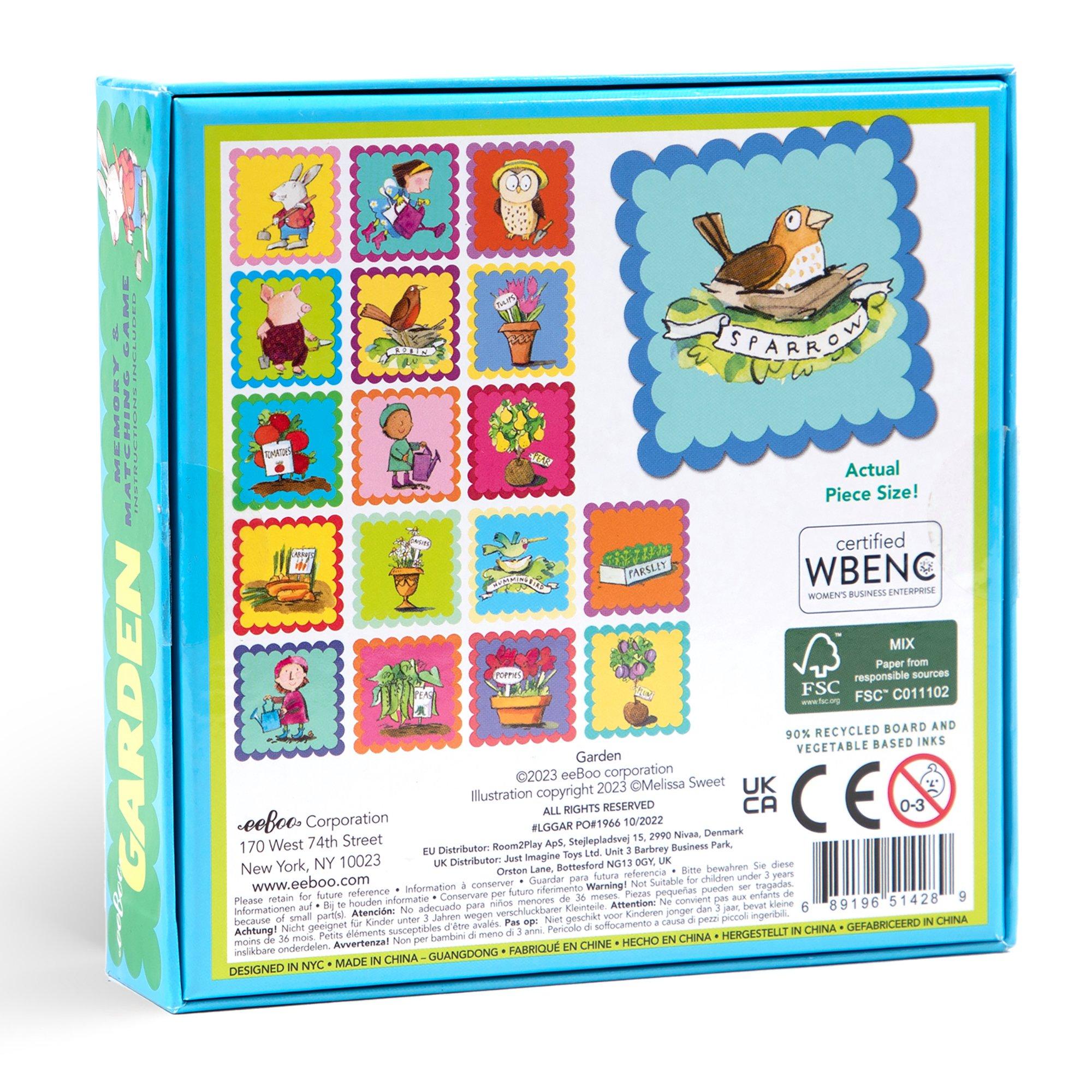 Memory & Matching Game: Garden Little Square image number 1
