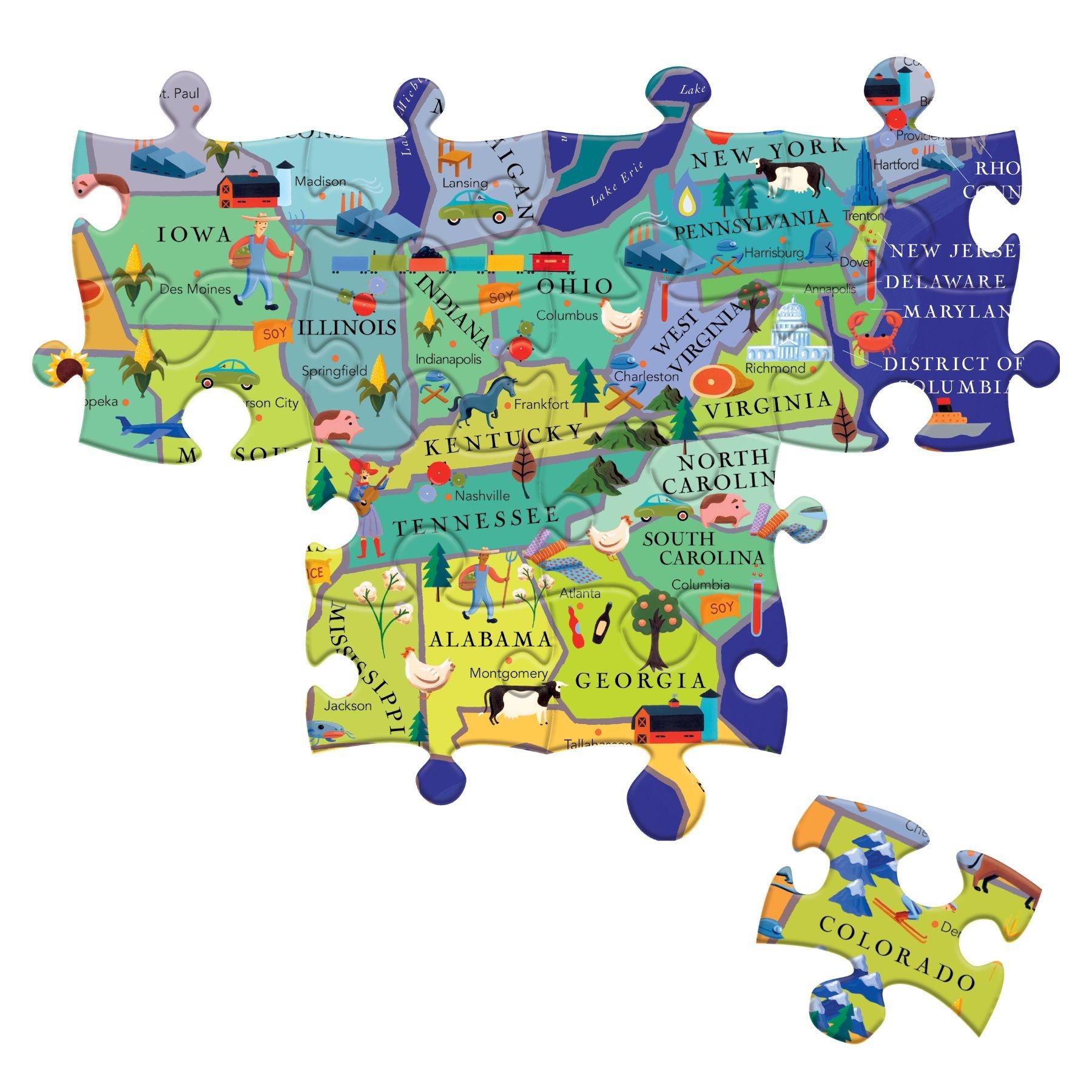 This Land is Your Land 100 Piece Puzzle image number 4