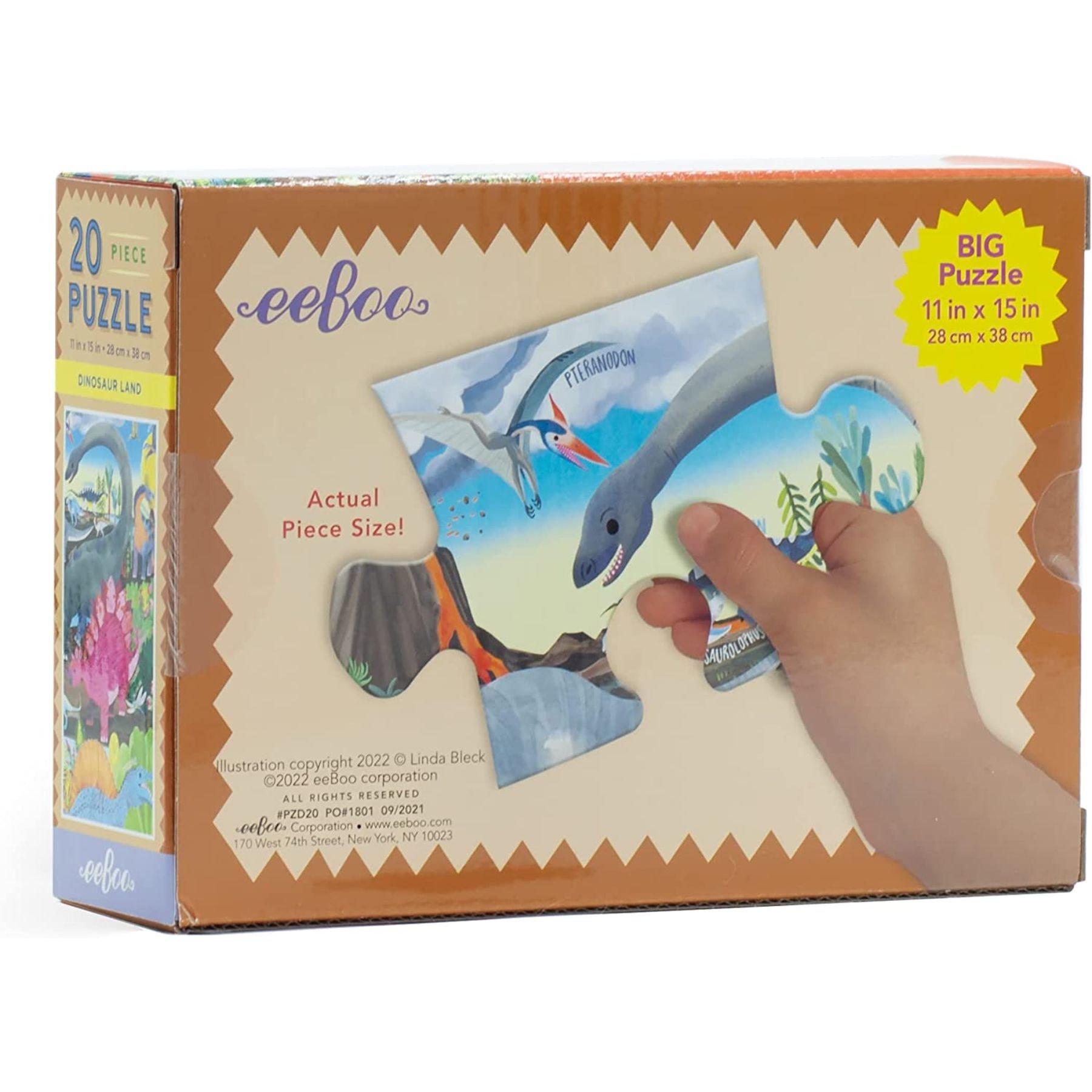 Dinosaur Land - 20 Piece Puzzle image number 2