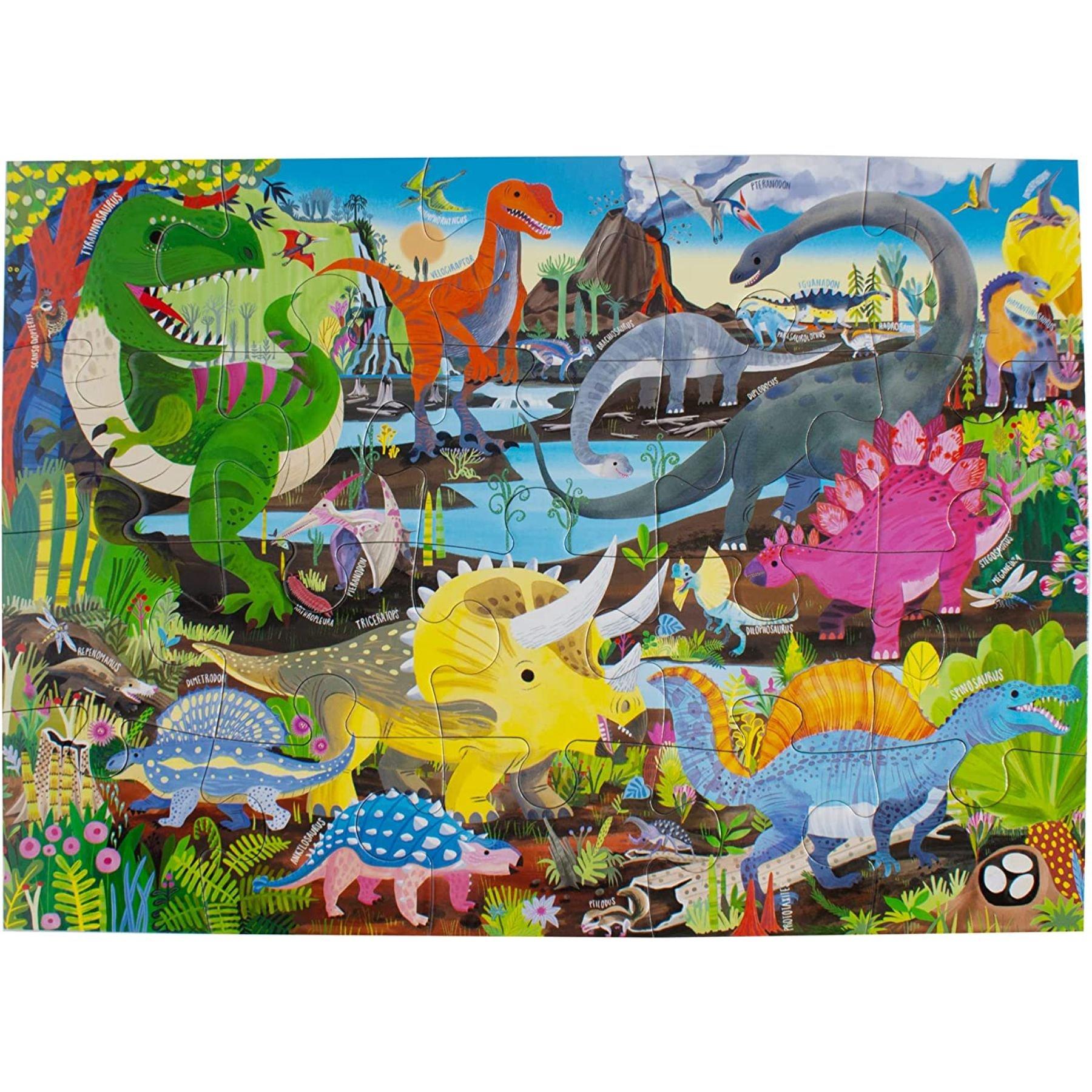 Dinosaur Land - 20 Piece Puzzle image number 1
