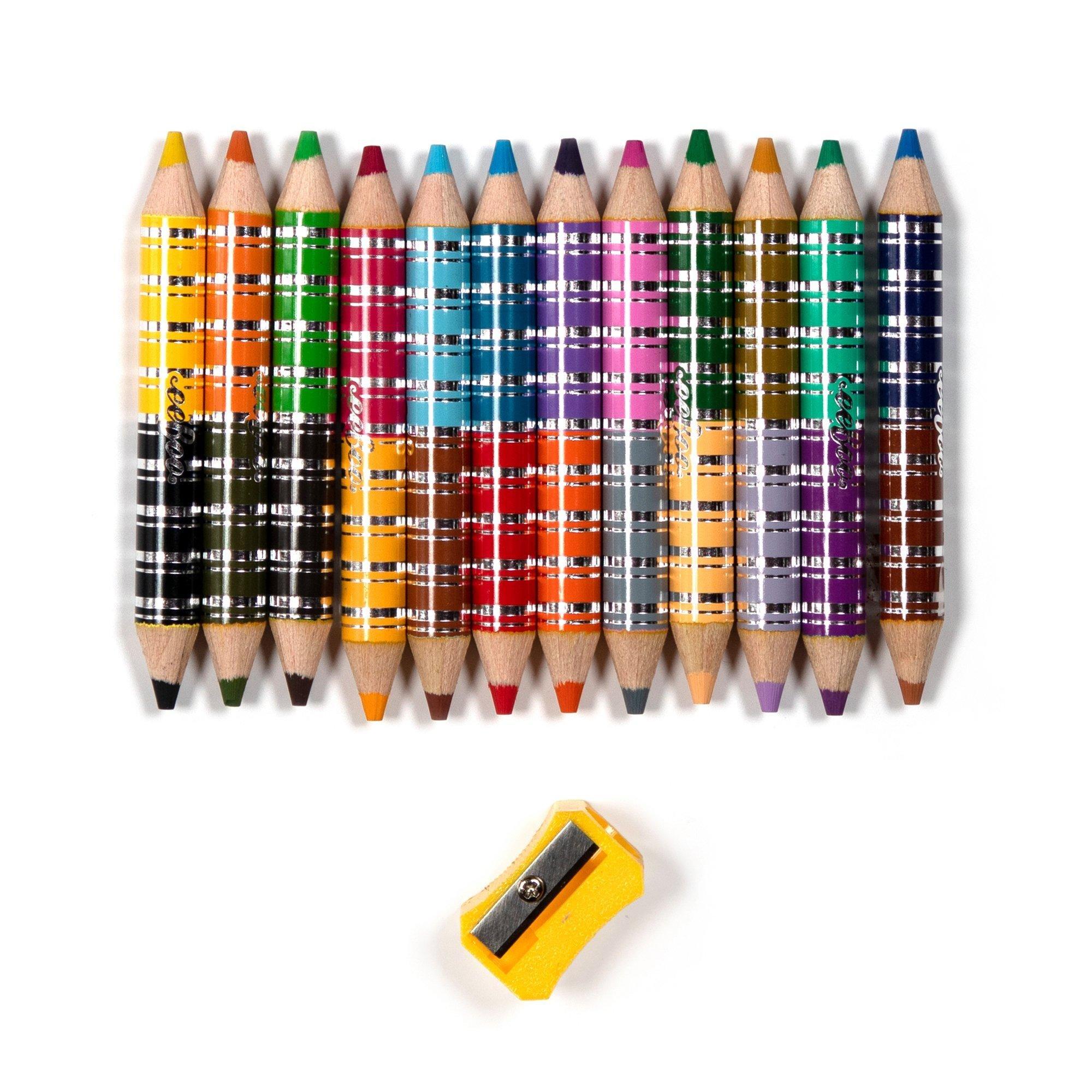 Biggies Color Pencils: Woodland Friends - 12pc image number 1
