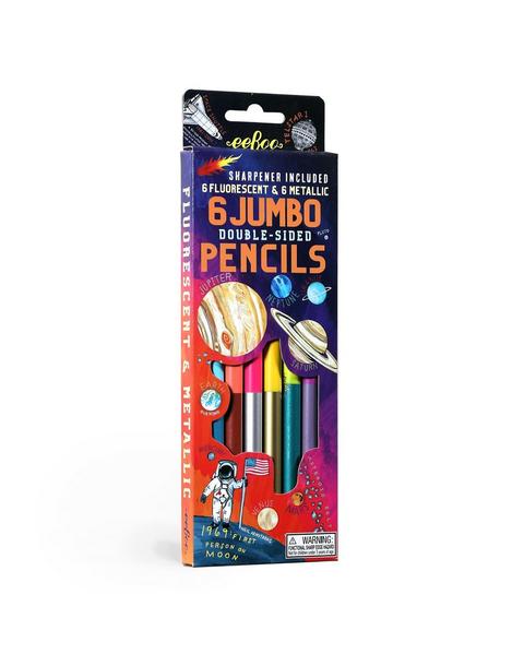 Solar System 6 Jumbo Double Pencils