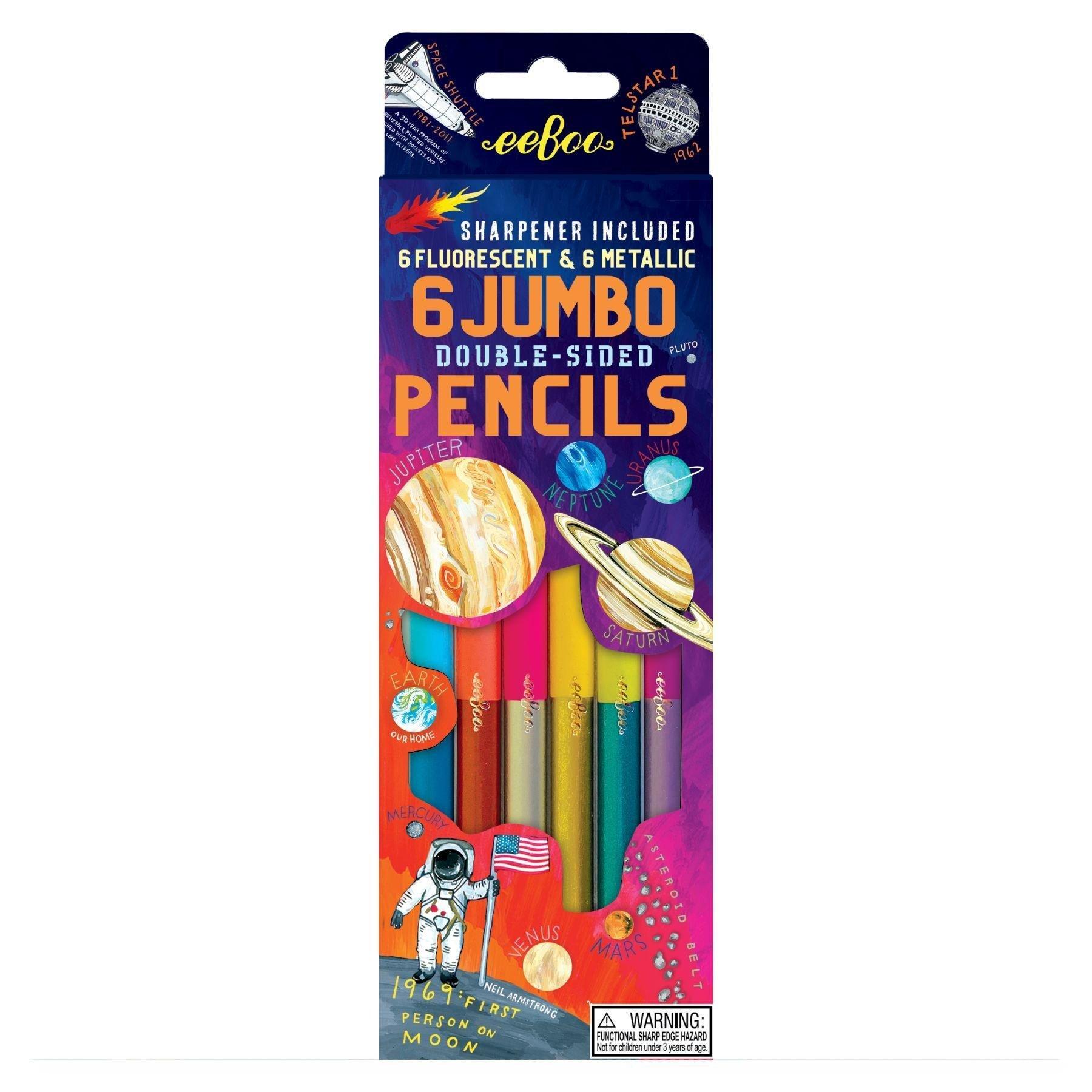 Solar System 6 Jumbo Double Pencils image number 1