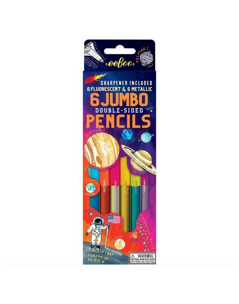 Solar System 6 Jumbo Double Pencils