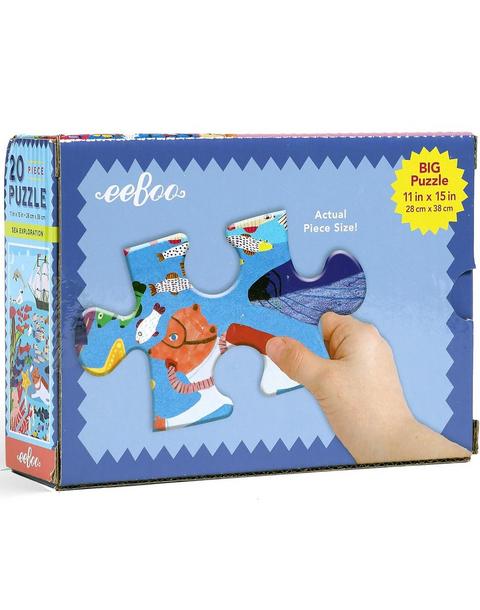 Sea Exploration 20 Piece Big Jigsaw Puzzle for Kids