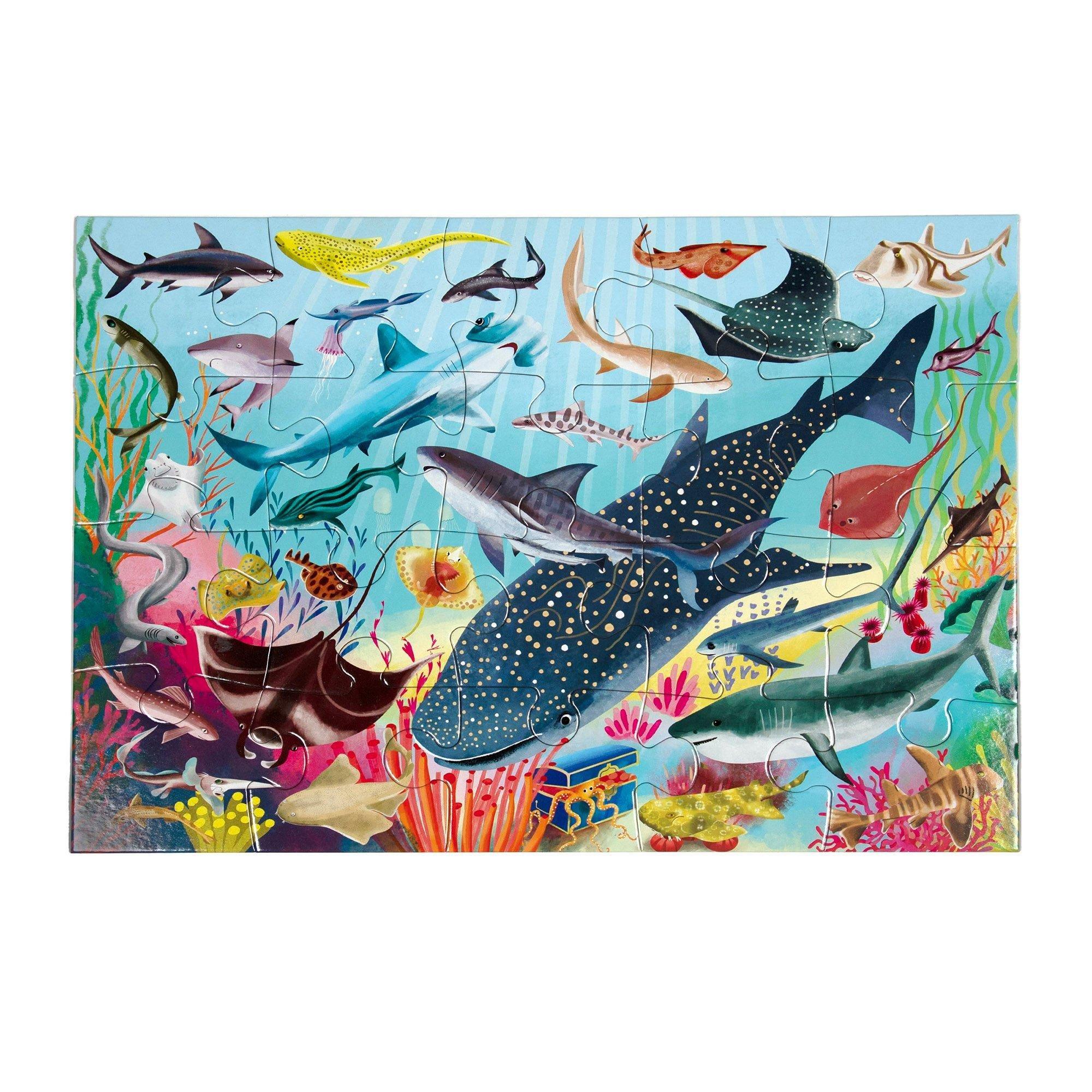 20 Piece Puzzle: Sharks & Friends image number 2