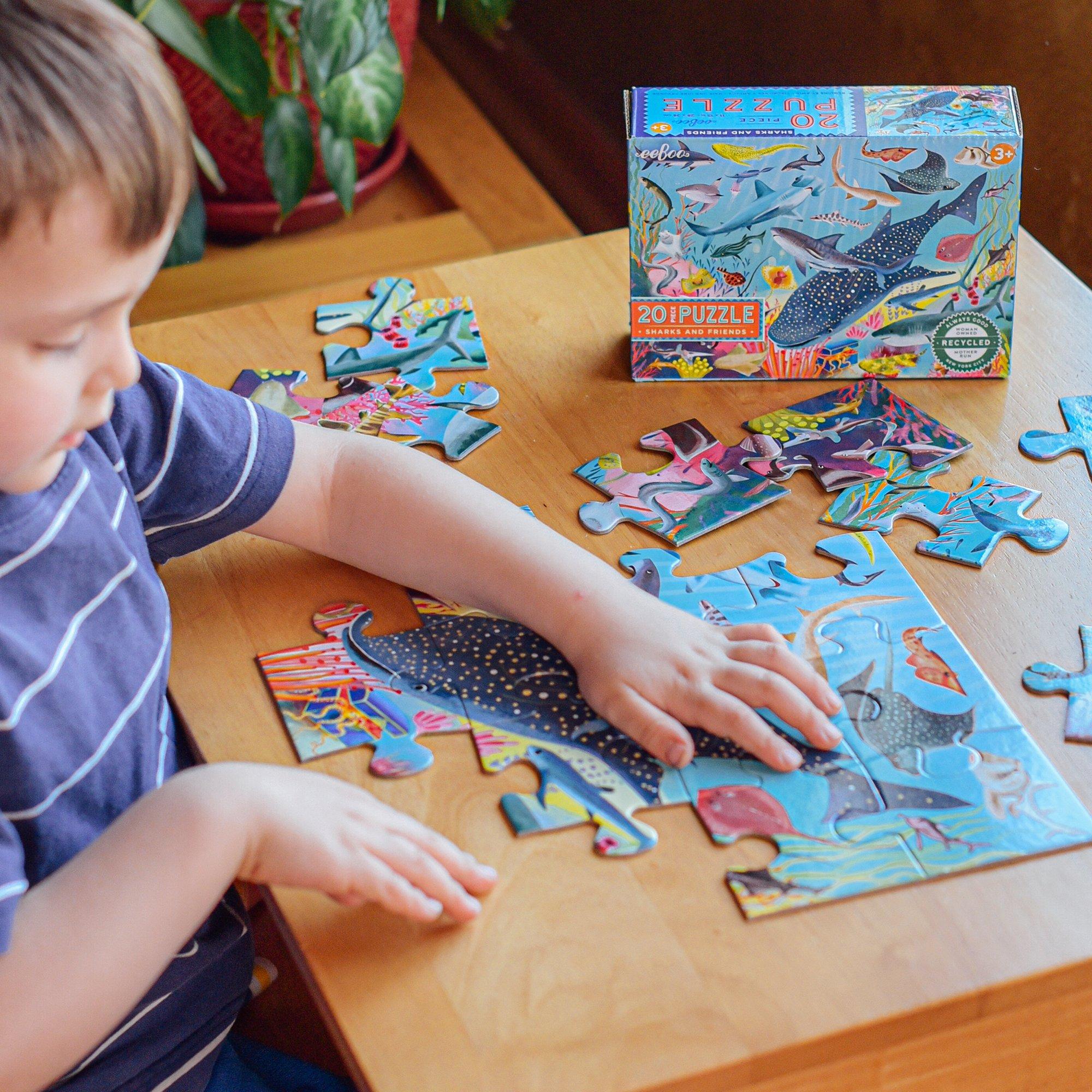 20 Piece Puzzle: Sharks & Friends image number 4