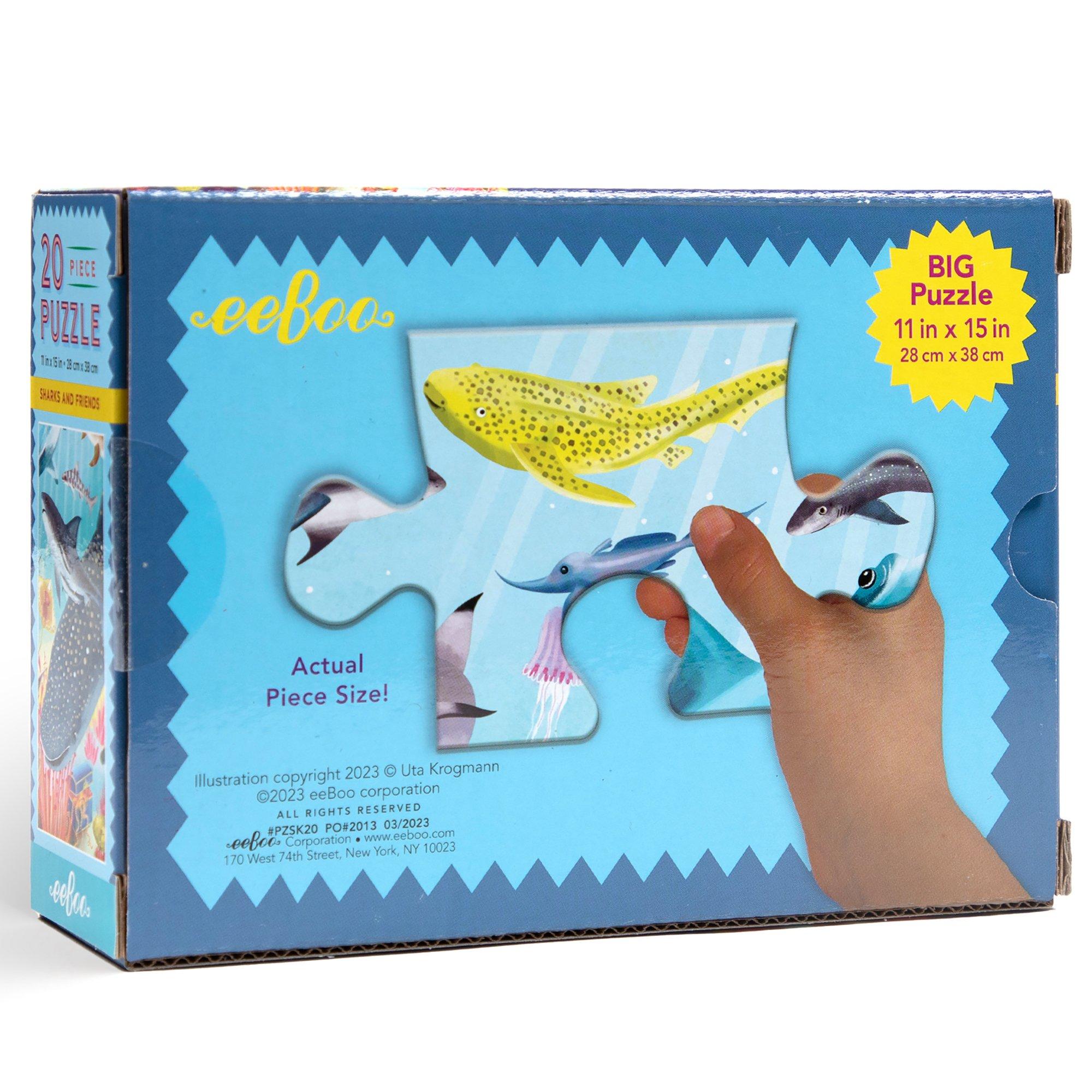 20 Piece Puzzle: Sharks & Friends image number 1