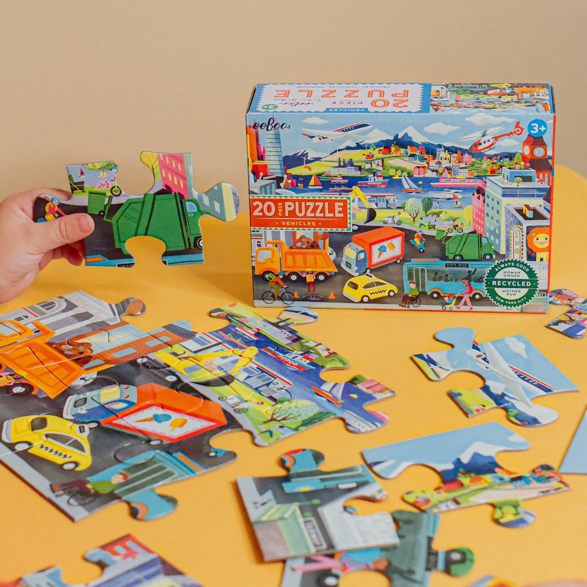 20 Piece Puzzle: Vehicles image number 3