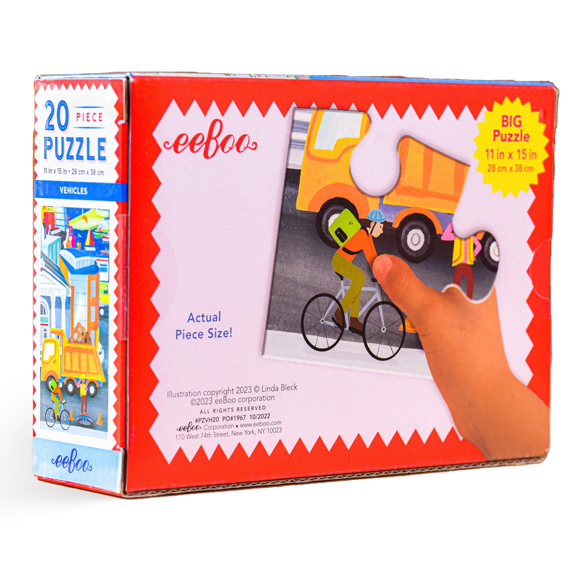20 Piece Puzzle: Vehicles image number 1