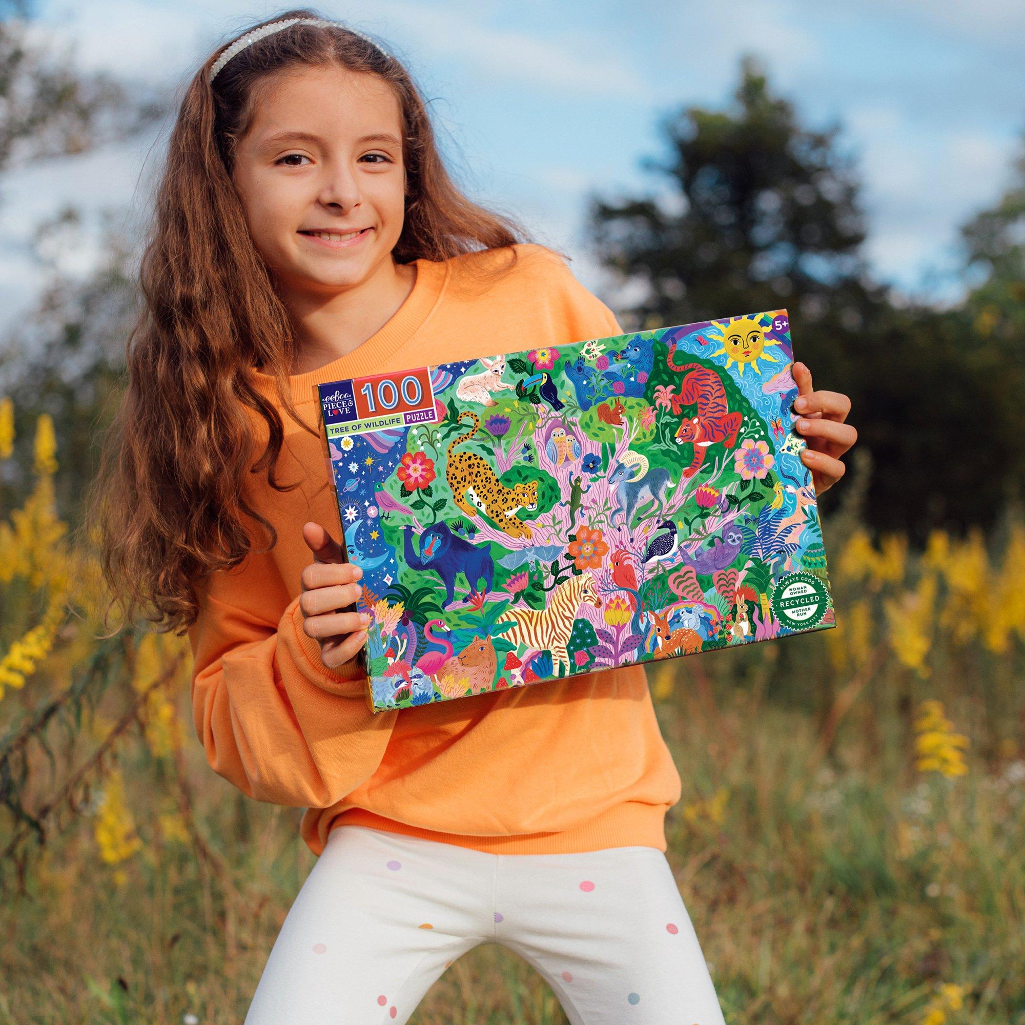 100 Piece Puzzle: Tree of Wildlife image number 3
